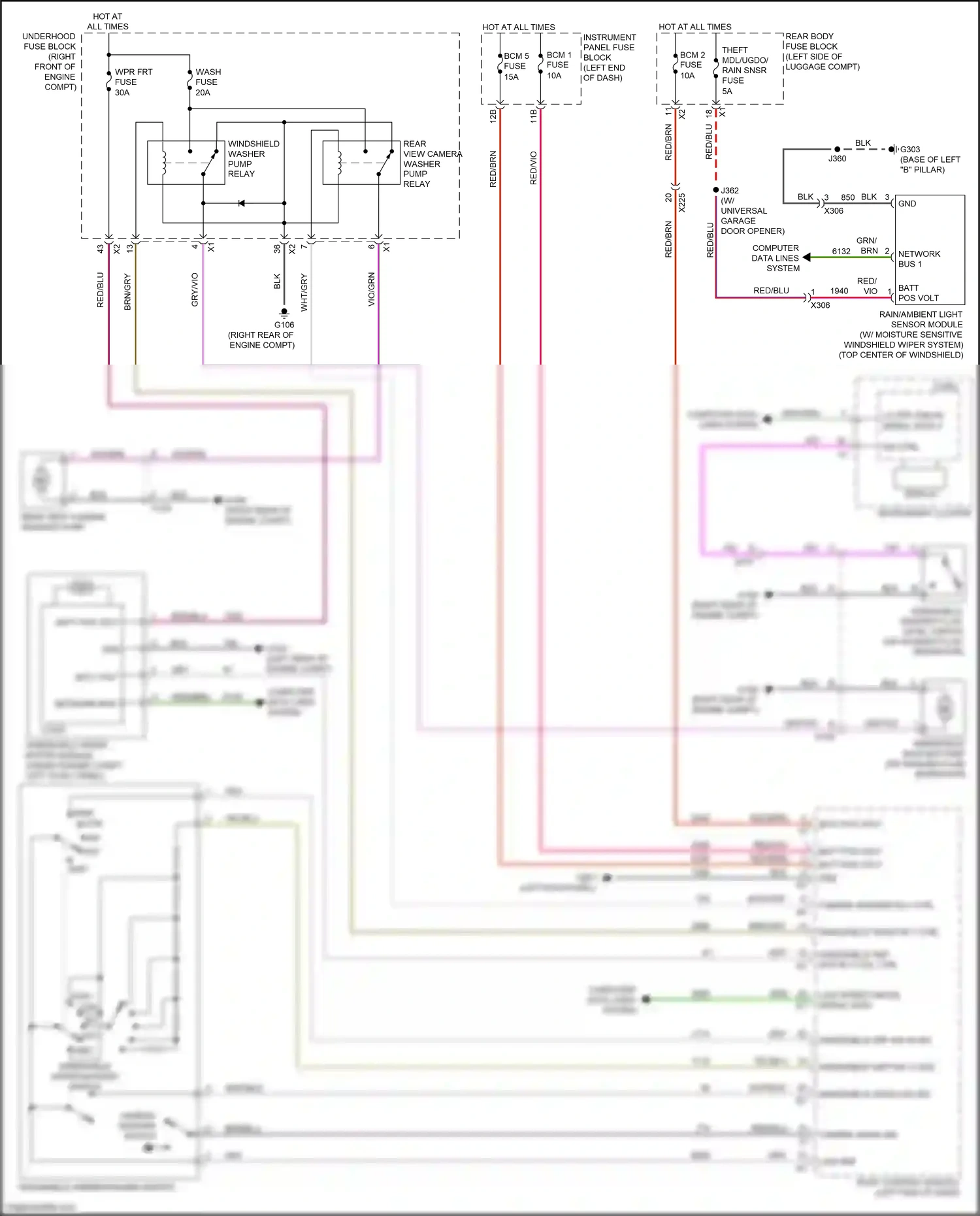Cadillac CTS-V III (2013-2019) computer data lines system wiring diagram  (90 of 133)