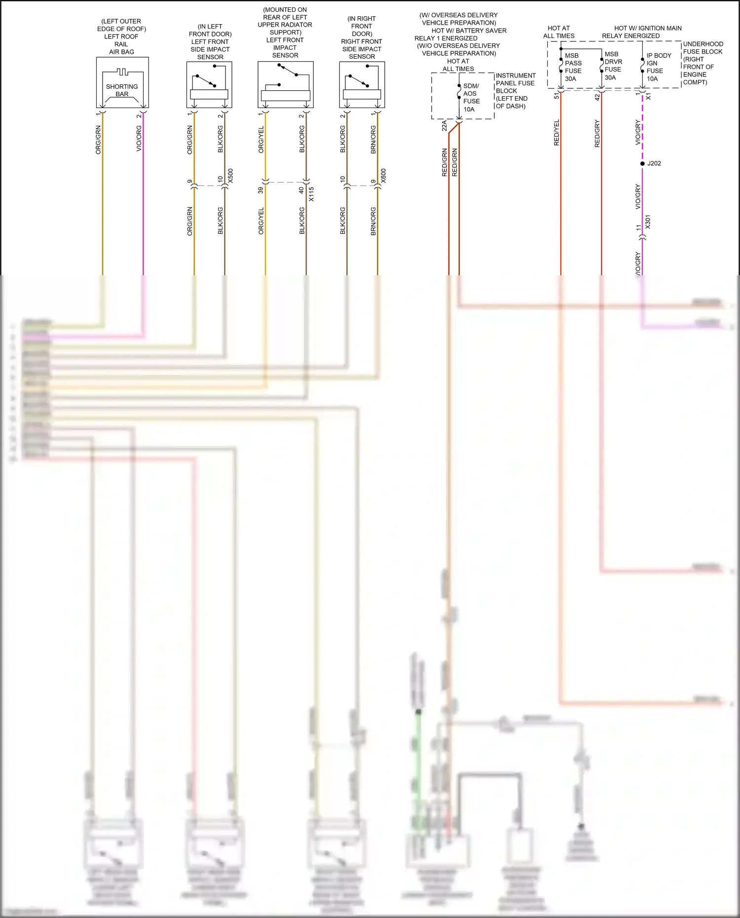 Cadillac CTS-V III (2013-2019) computer data wiring diagram  (4 of 4)