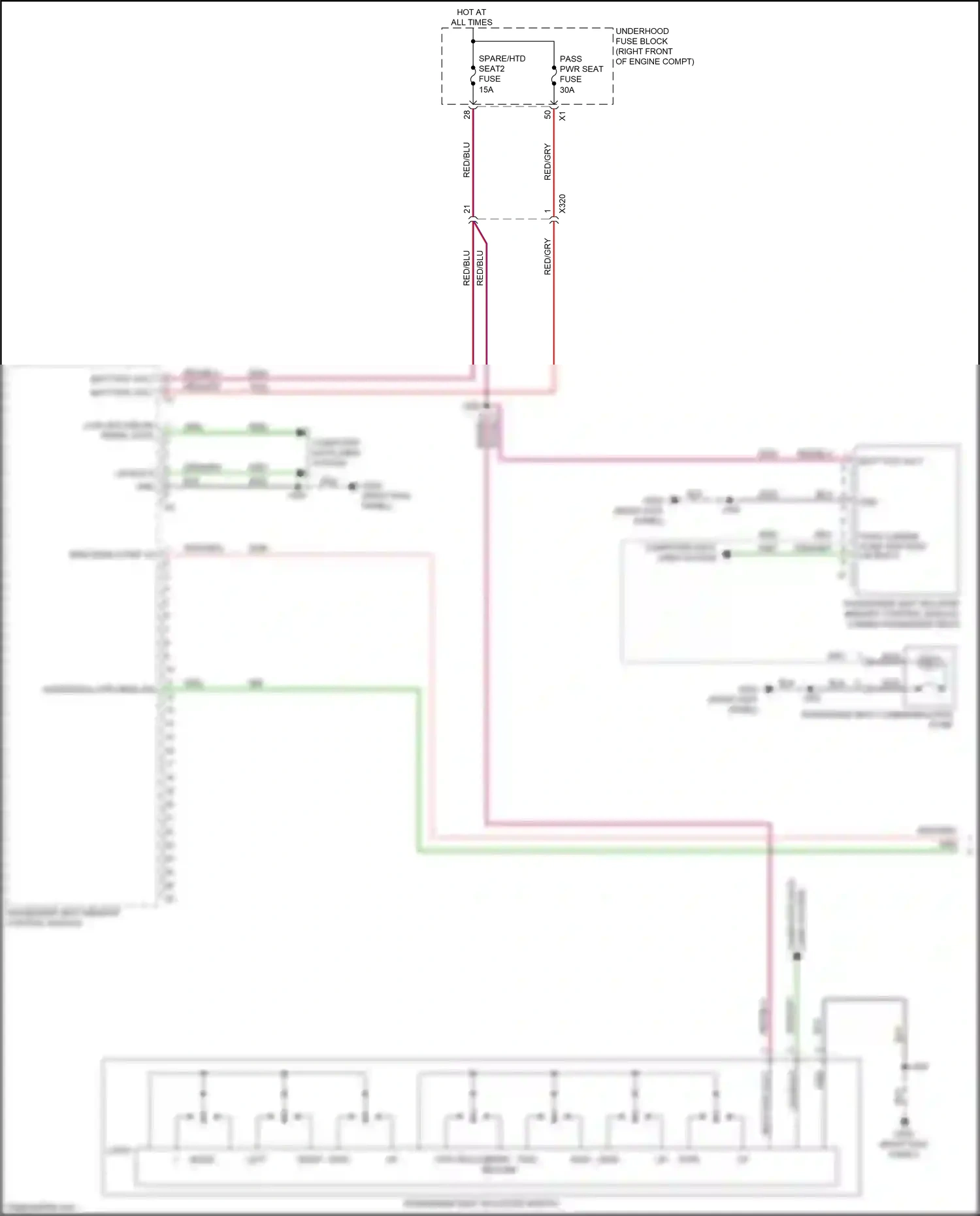Cadillac CTS-V III (2013-2019) computer data wiring diagram  (3 of 4)