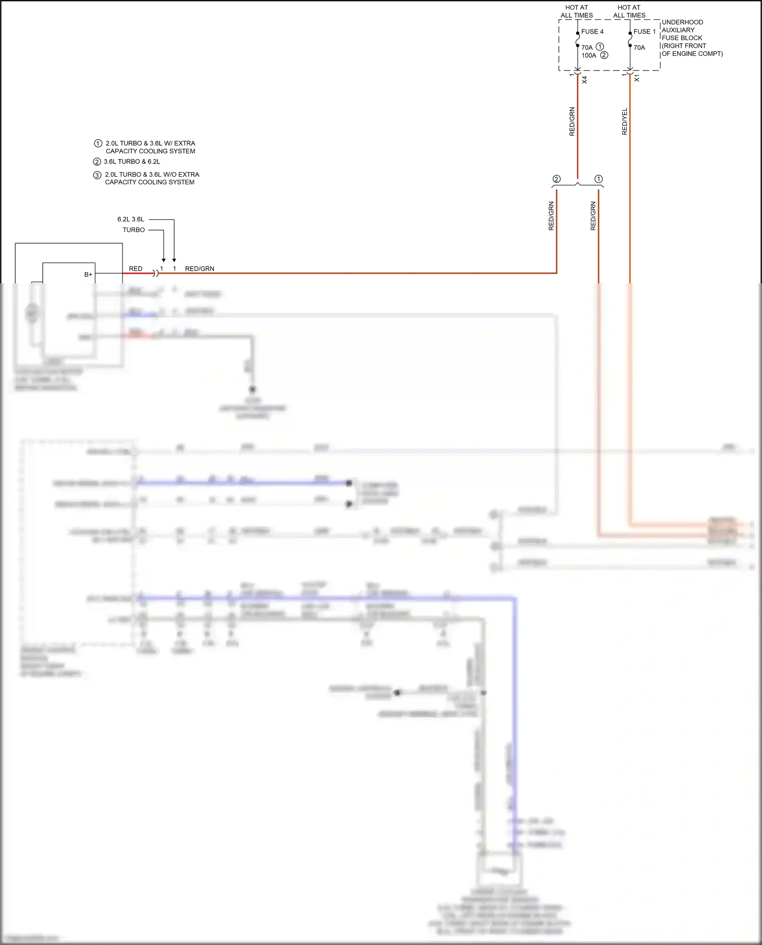 Cadillac CTS-V III (2013-2019) engine control module wiring diagram  (12 of 33)