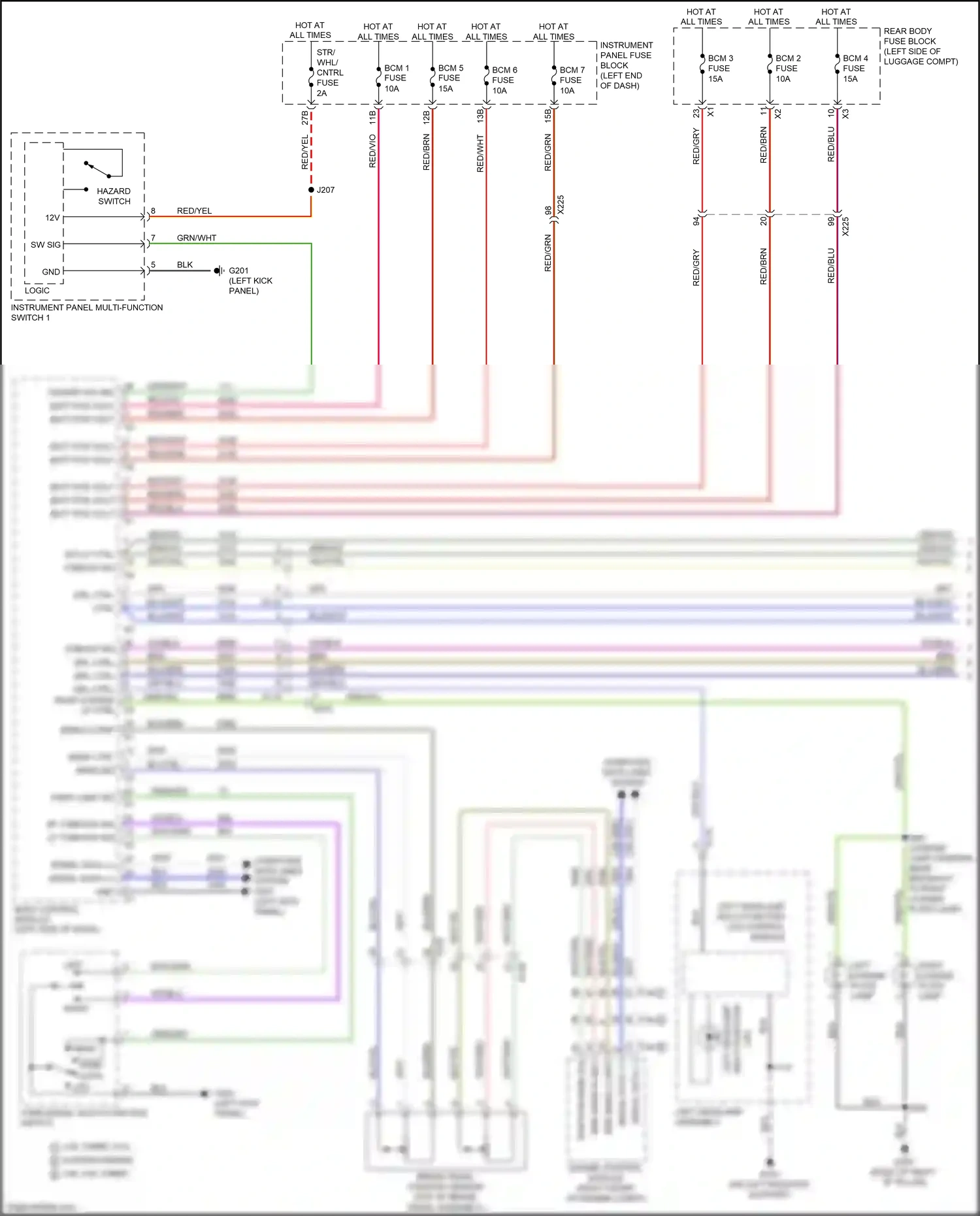 Cadillac CTS-V III (2013-2019) engine control module wiring diagram  (14 of 33)