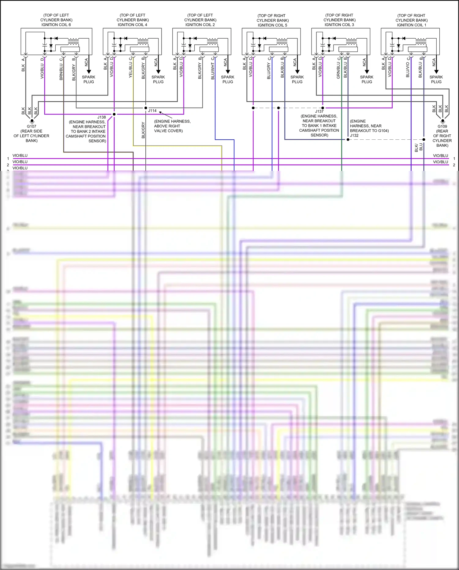 Cadillac CTS-V III (2013-2019) engine control module wiring diagram  (27 of 33)