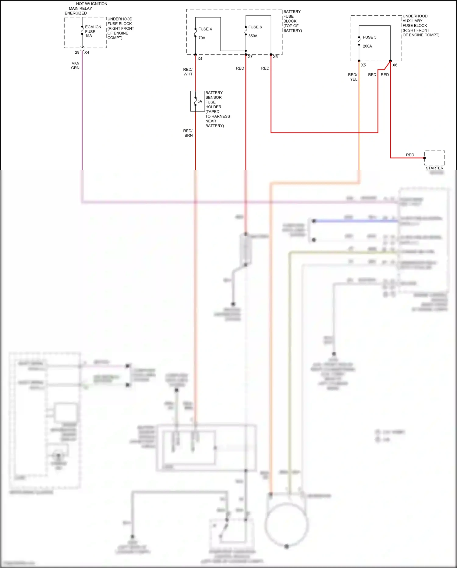 Cadillac CTS-V III (2013-2019) engine control module wiring diagram  (3 of 33)