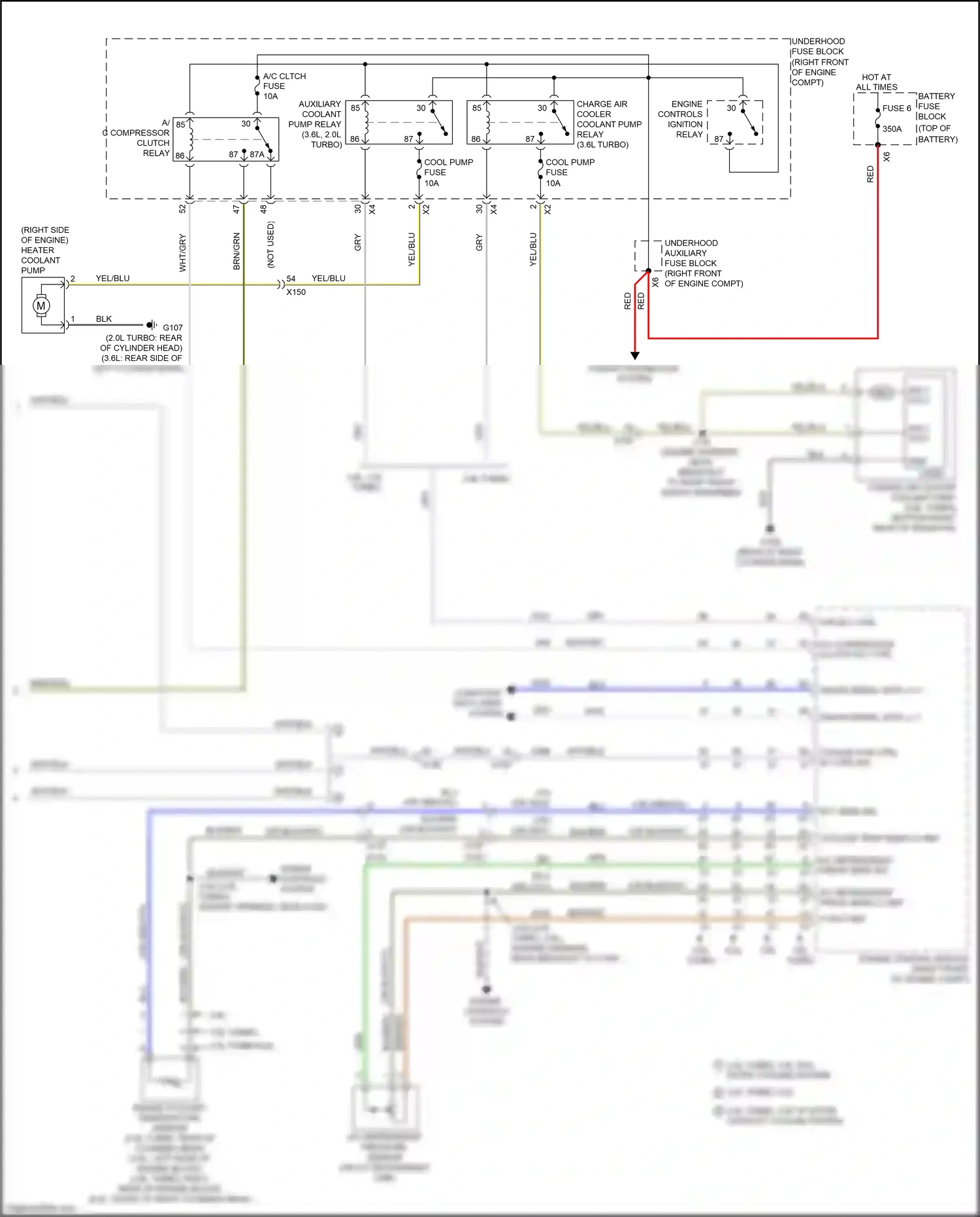 Cadillac CTS-V III (2013-2019) engine control module wiring diagram  (11 of 33)