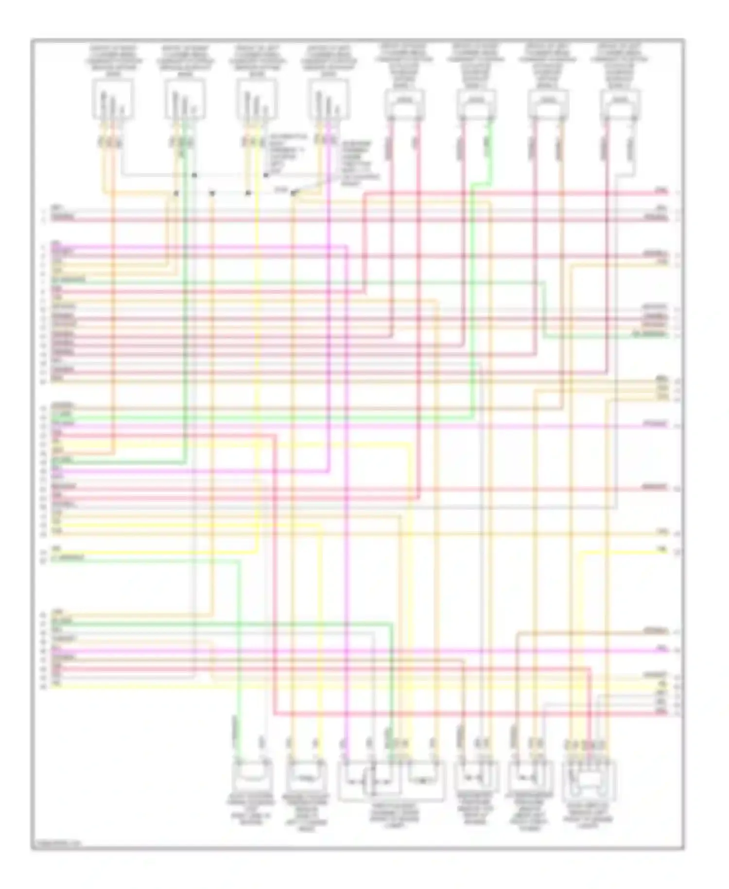 CTS Cadillac I (2002-2007): Wiring diagram engine performance 2.8l vin t (3 of 4)