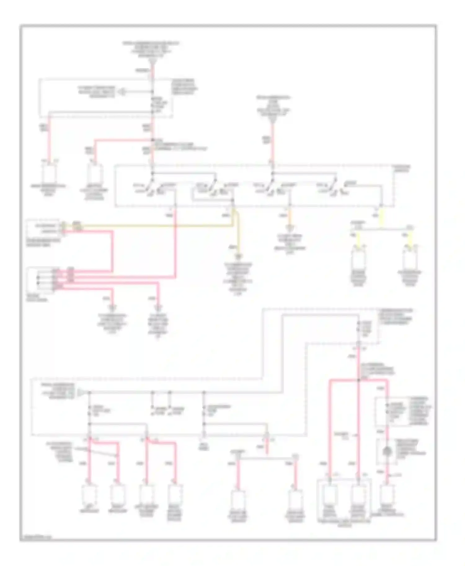CTS Cadillac I (2002-2007): Power distribution circuit (4 of 7)