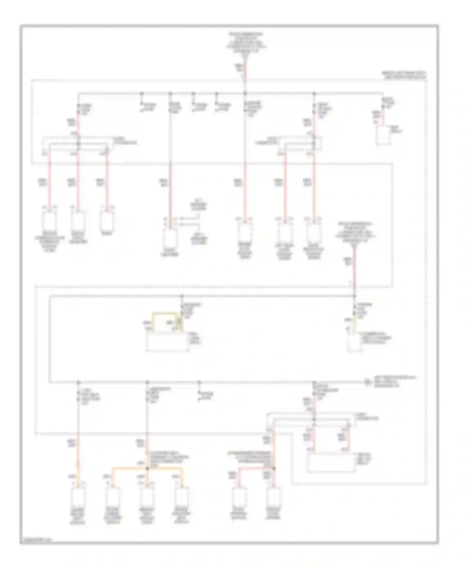 CTS Cadillac I (2002-2007): Power distribution circuit (5 of 7)