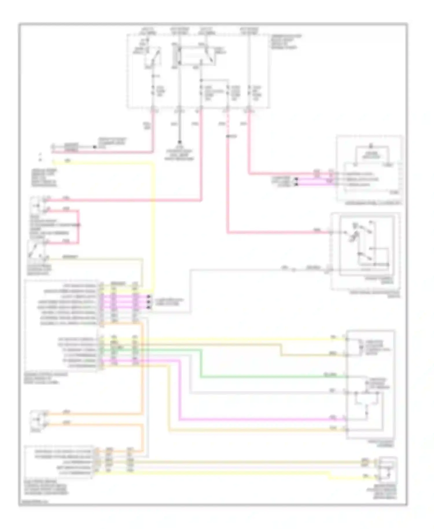 Wiring diagram blk for Cadillac CTS I (2002-2007) (11 of 82)