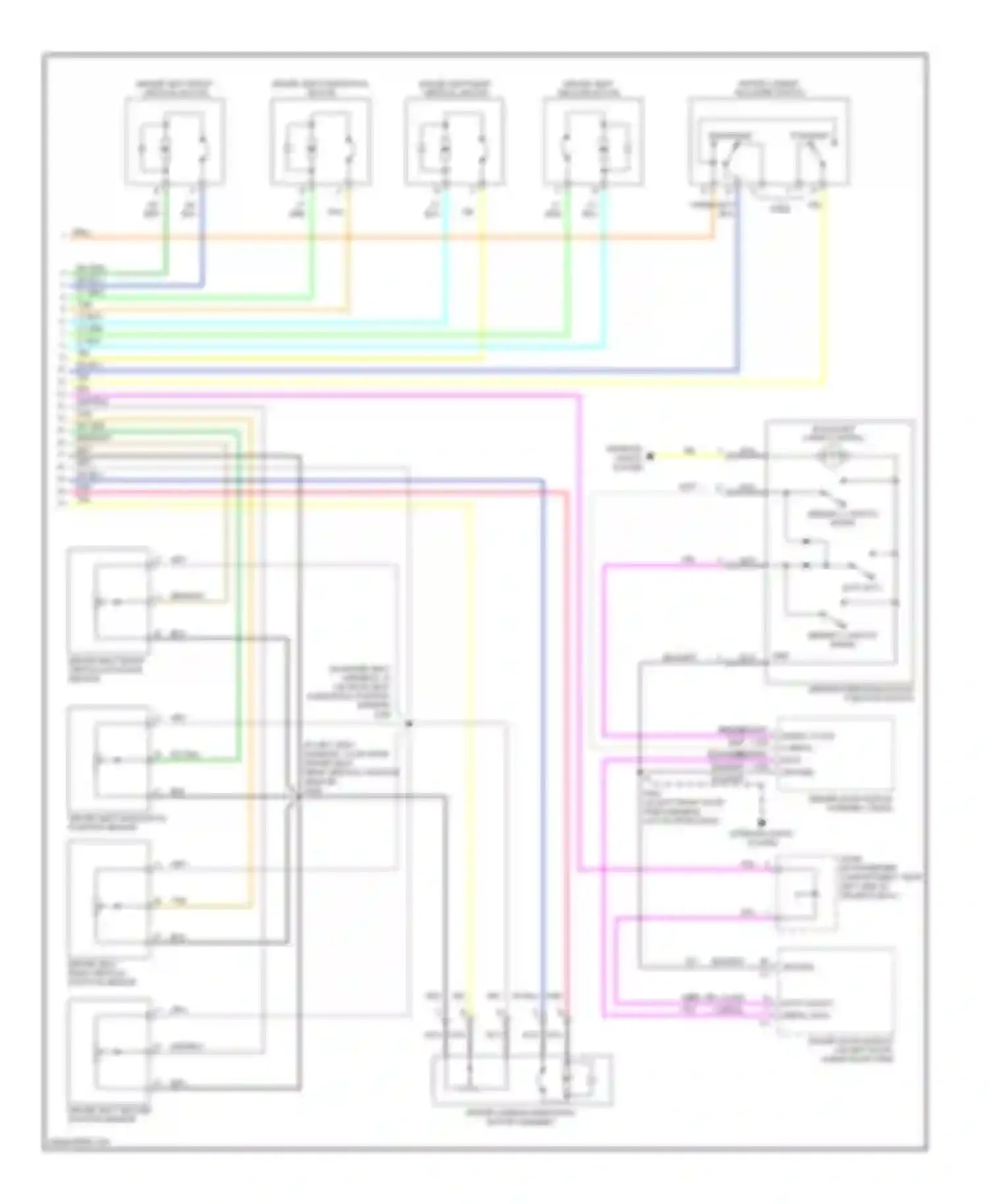 Wiring diagram blk for Cadillac CTS I (2002-2007) (46 of 82)