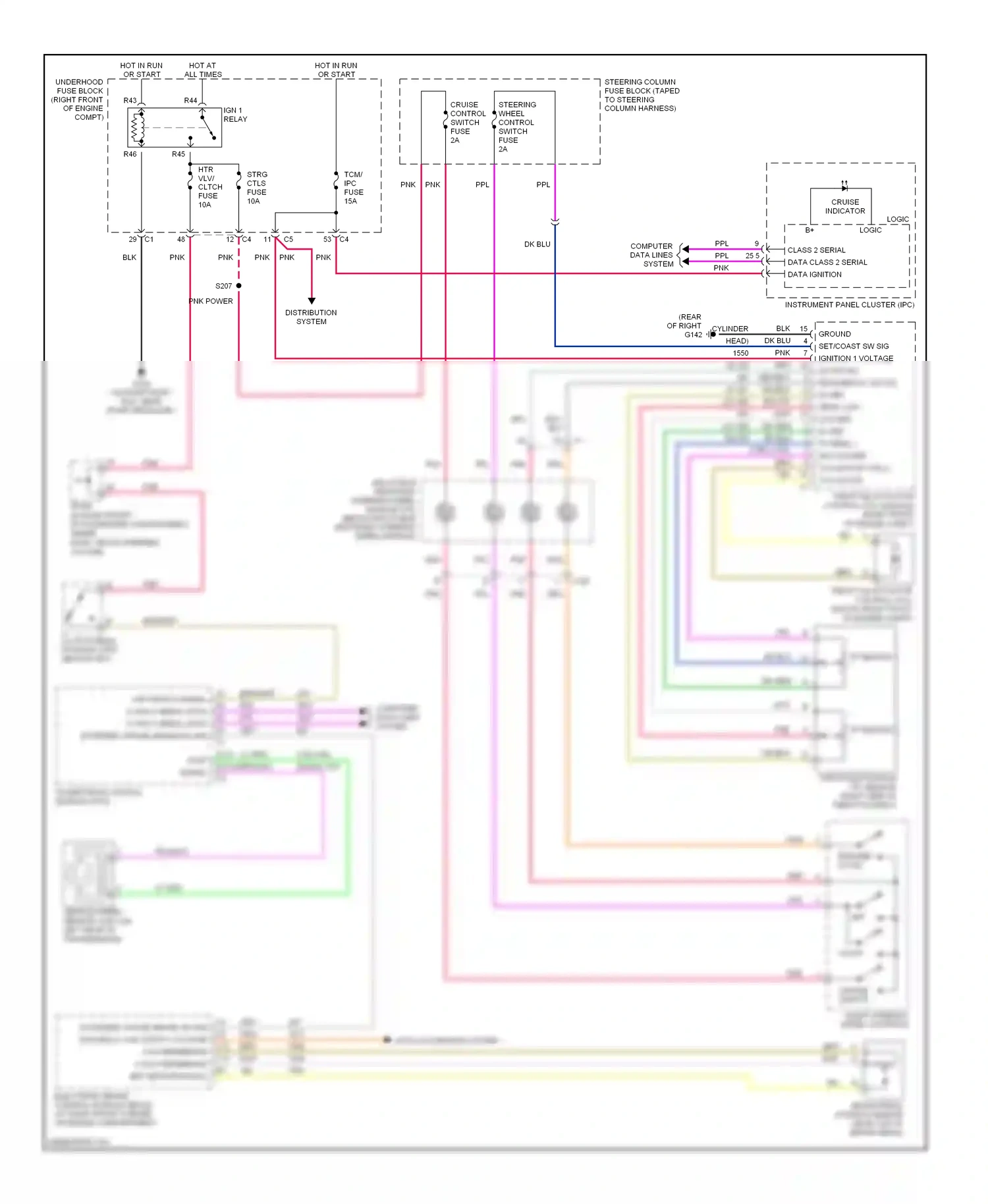 Cadillac CTS I (2002-2007) clutch pedal position (cpp) sensor (m/t) wiring diagram  (3 of 3)