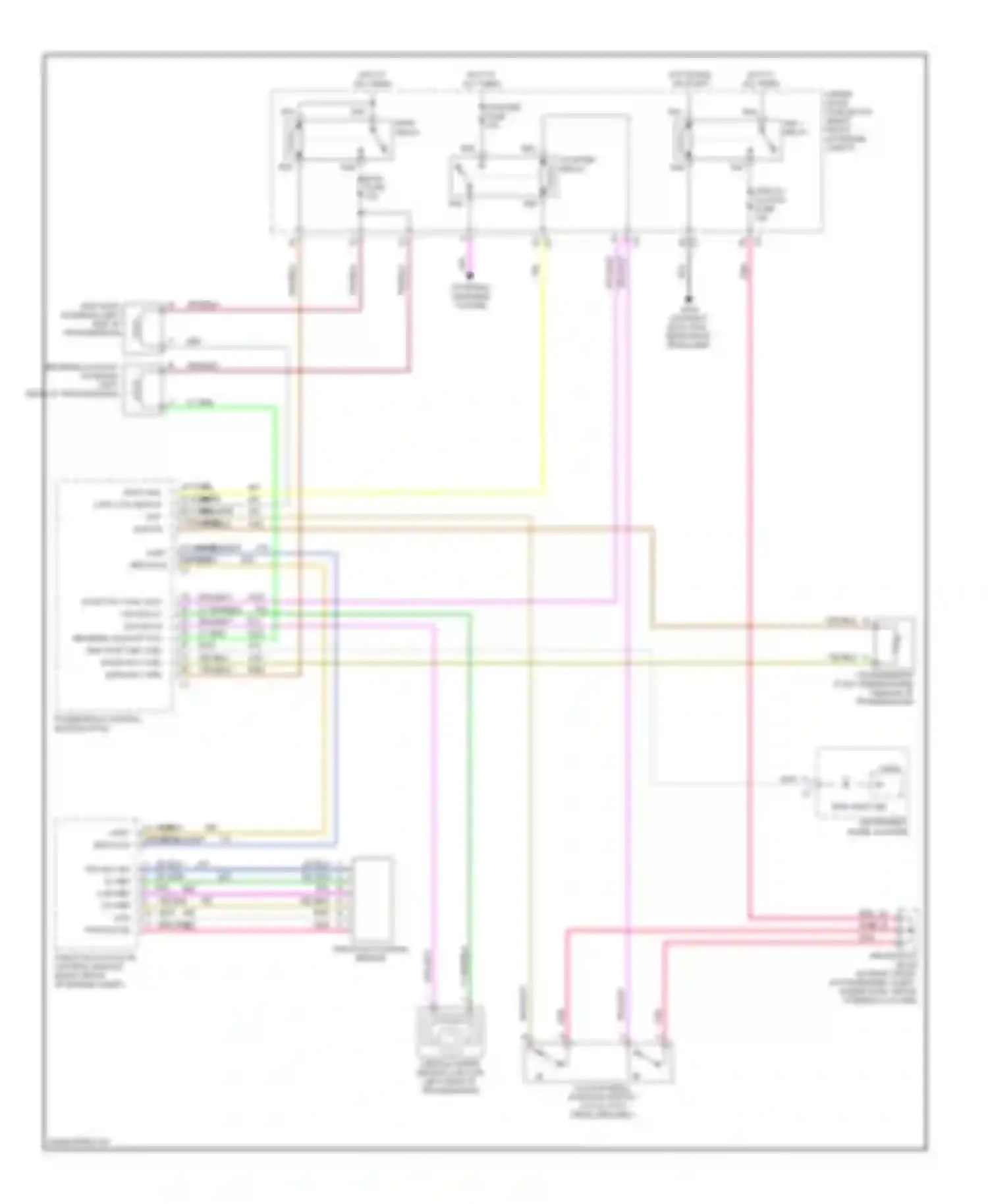 Wiring diagram dk grn for Cadillac CTS I (2002-2007) (41 of 45)