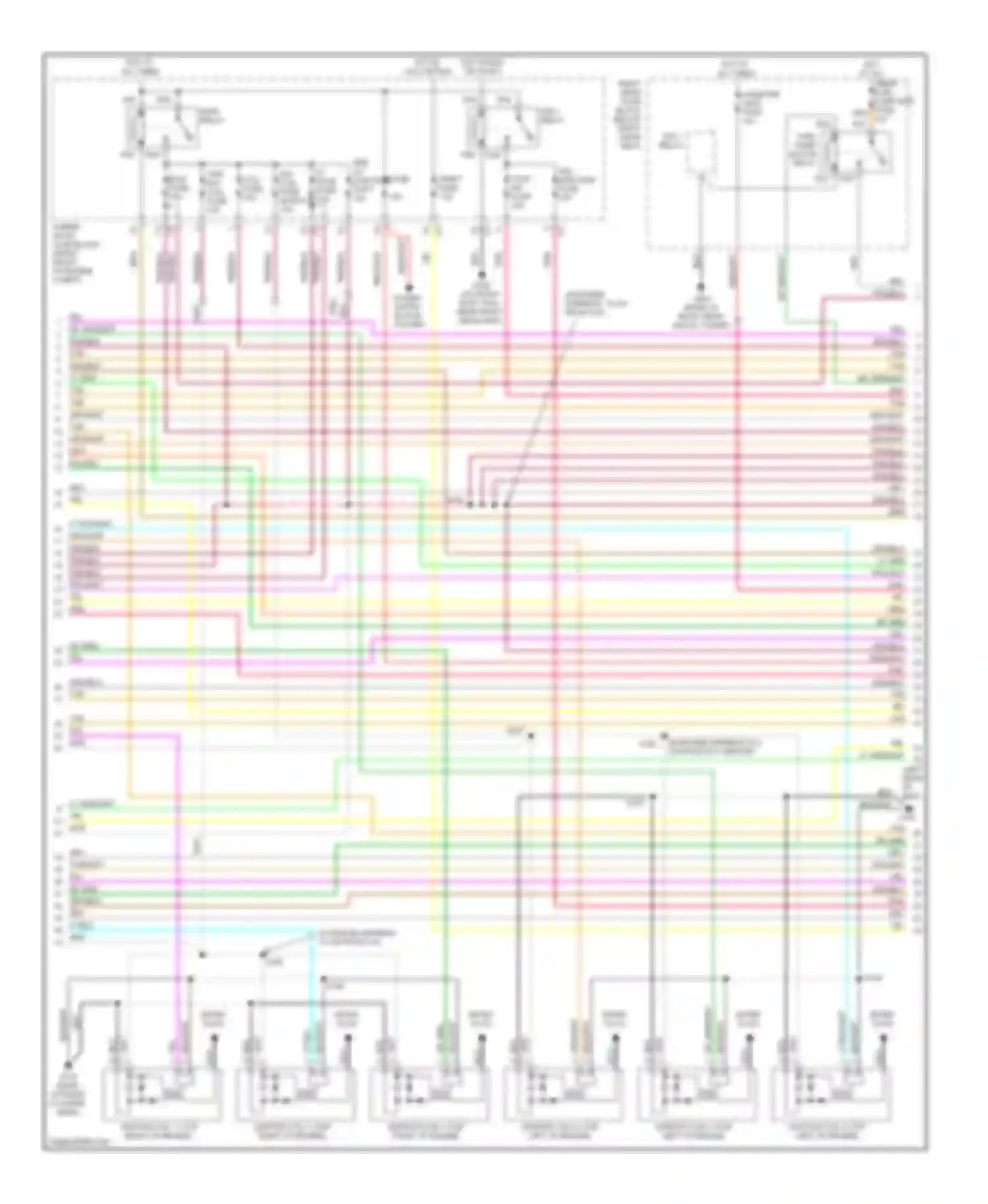 Wiring diagram lt grn/wht for Cadillac CTS I (2002-2007) (2 of 6)