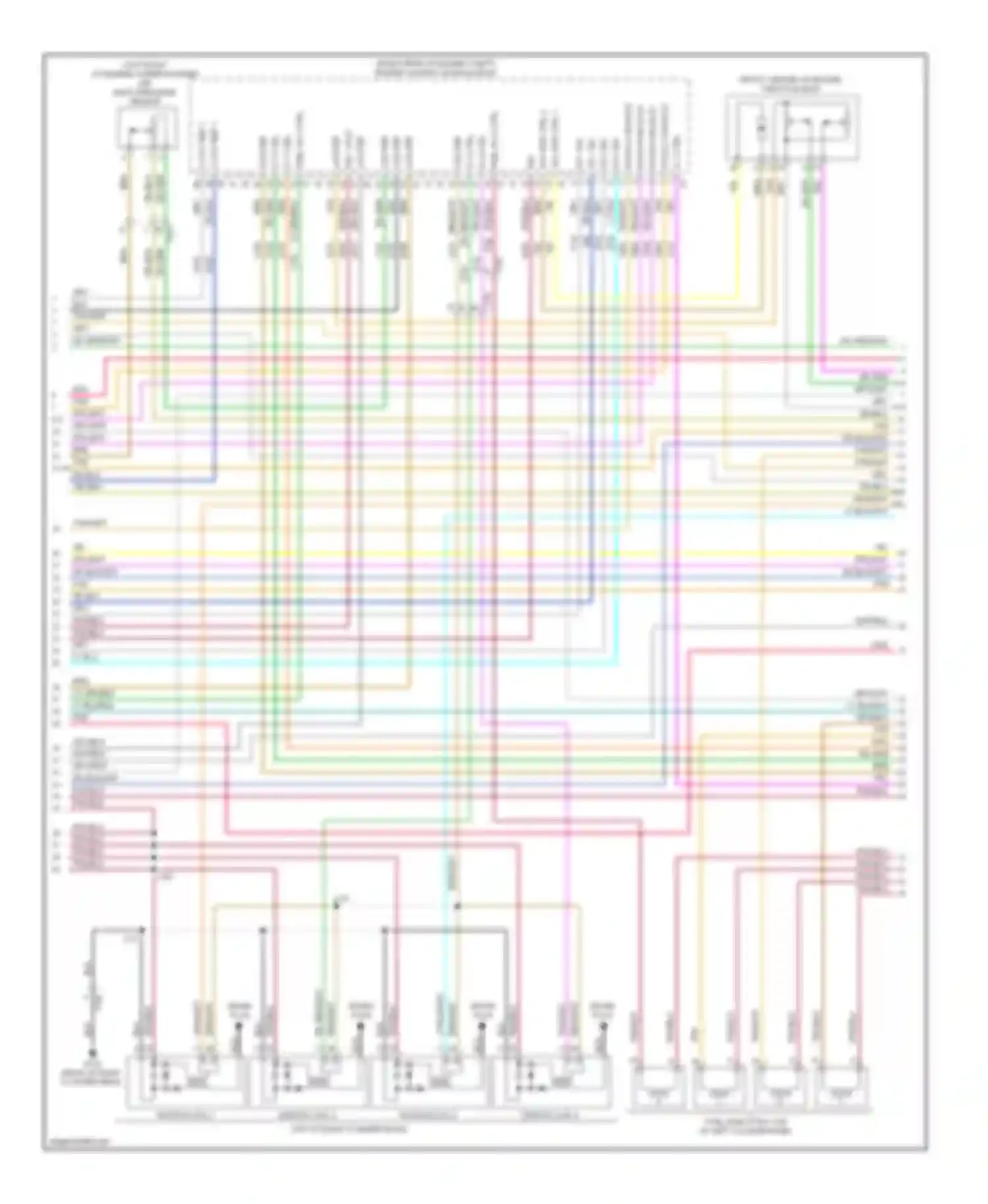CTS Cadillac II (2007-2014): Wiring diagram engine performance 6.2l vin p (5 of 6)