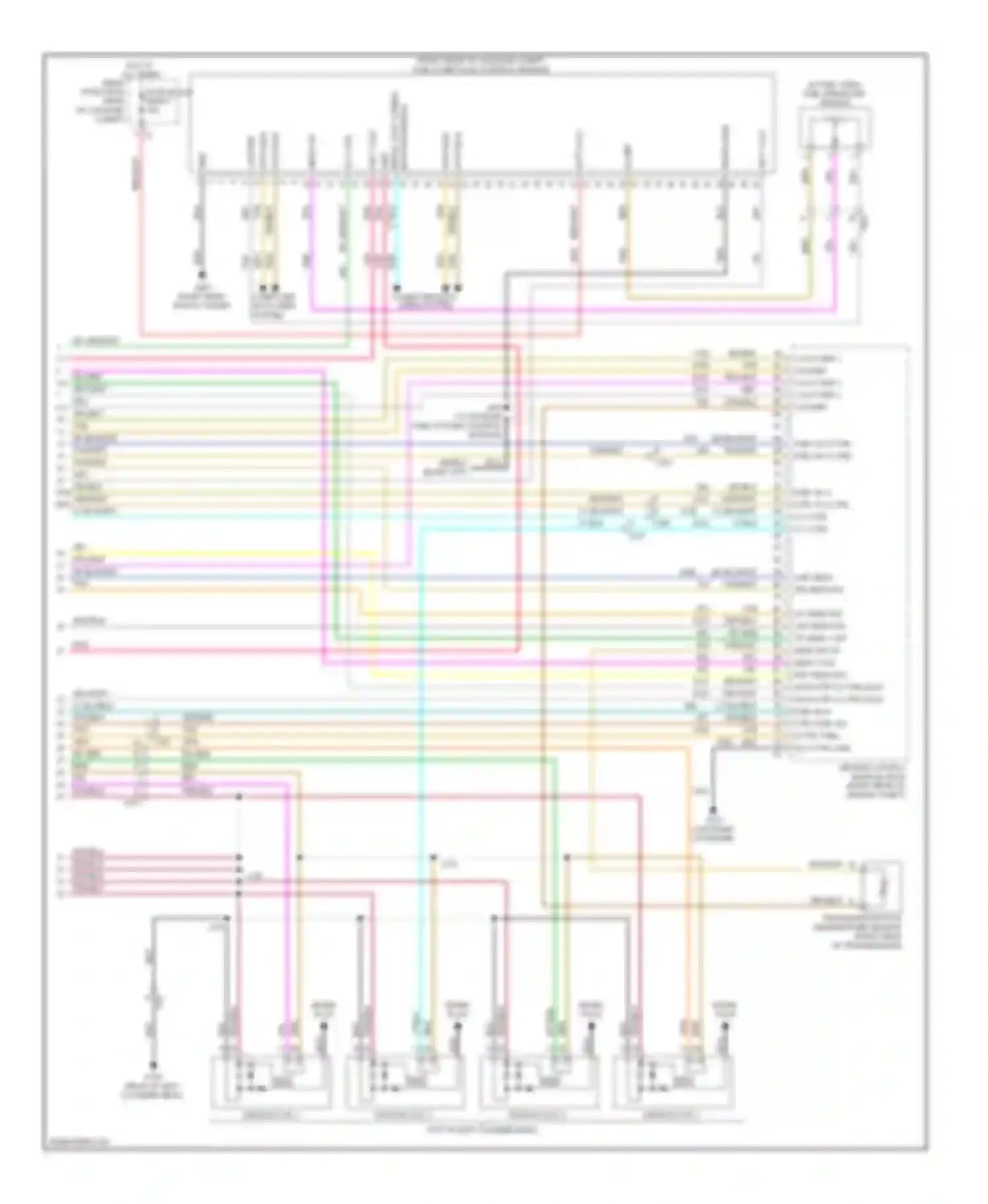 CTS Cadillac II (2007-2014): Wiring diagram engine performance 6.2l vin p (6 of 6)