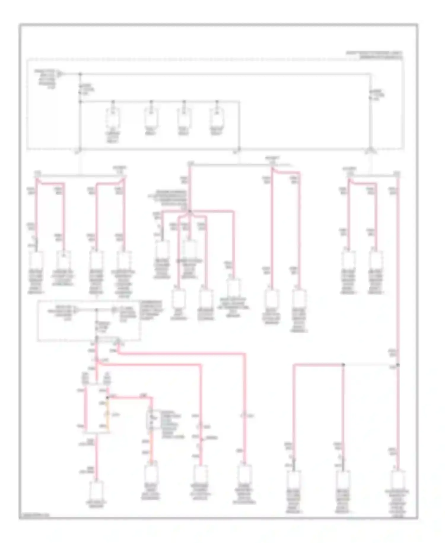 CTS Cadillac II (2007-2014): Power distribution circuit (7 of 8)