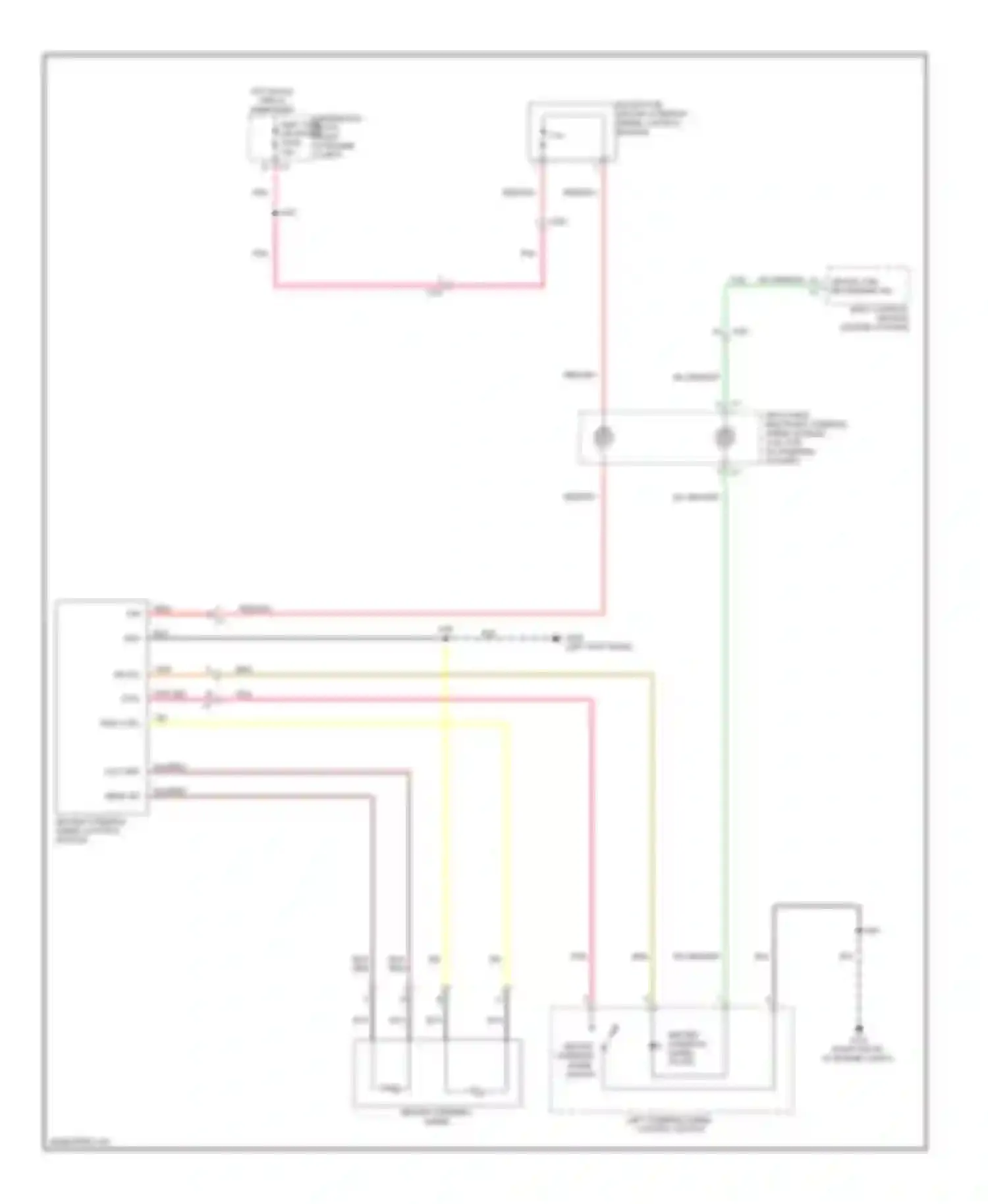 CTS Cadillac II (2007-2014): Heated steering wheel circuit