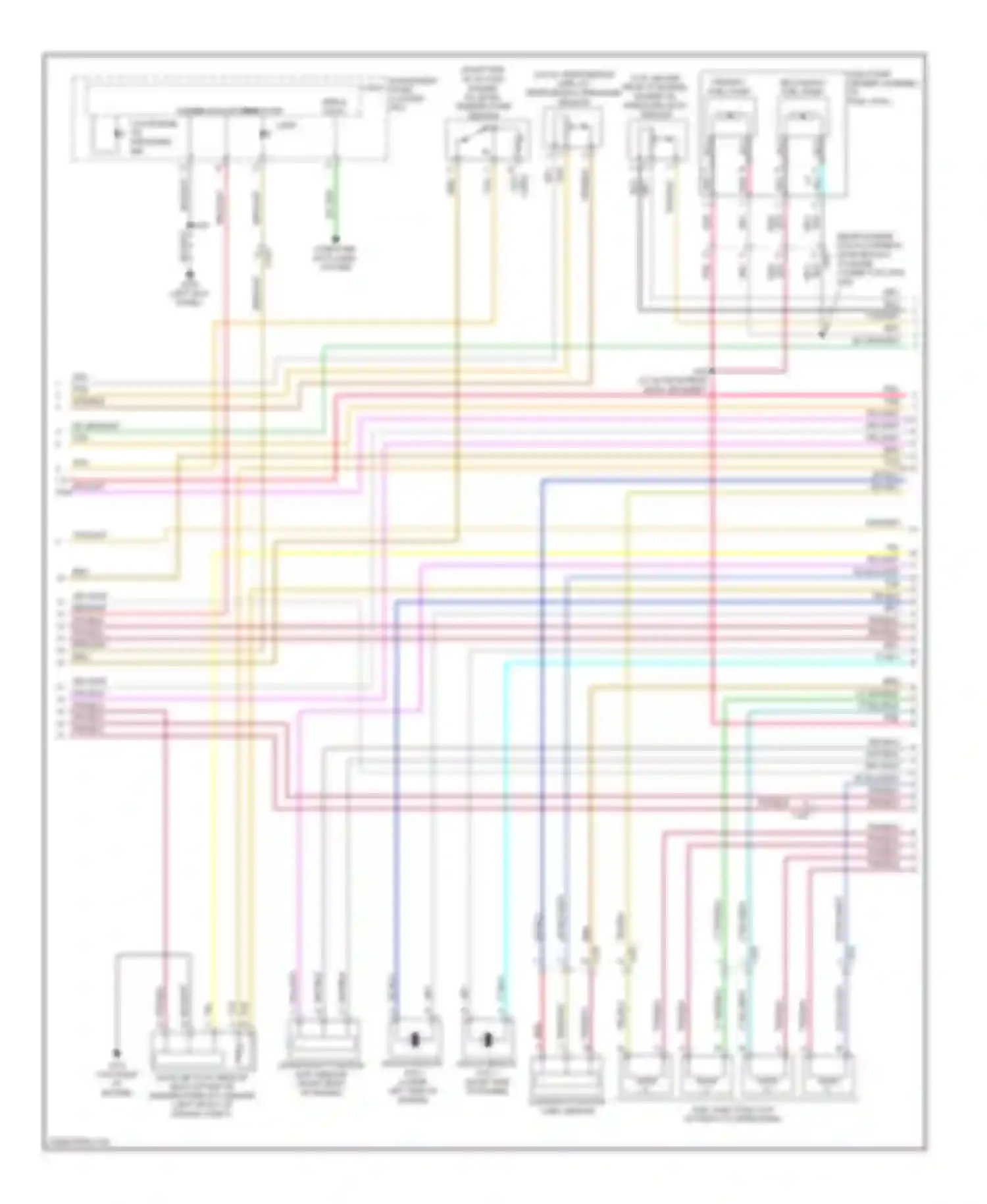 Wiring diagram blk/wht for Cadillac CTS II (2007-2014) (20 of 58)