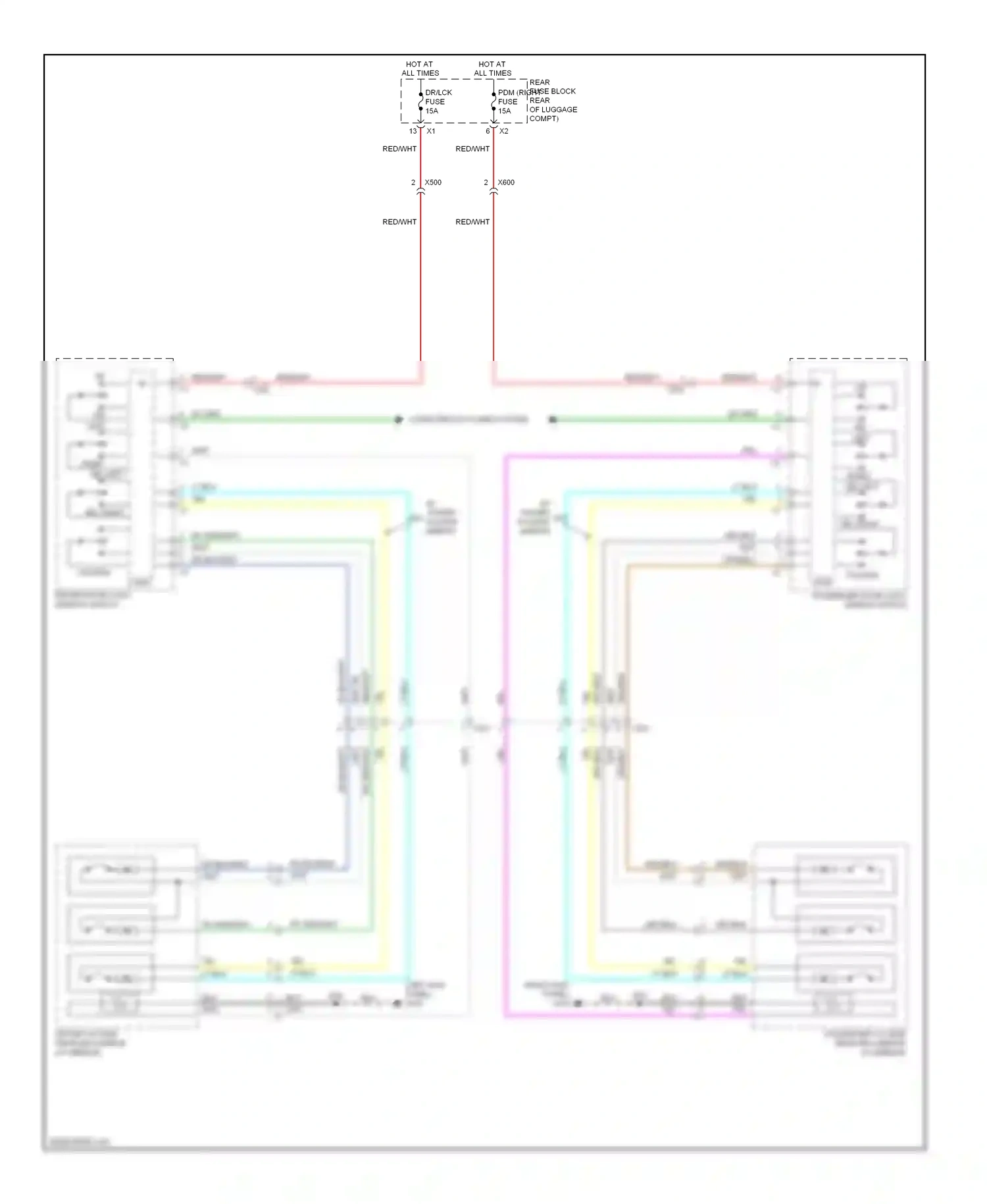 Cadillac CTS II (2007-2014) computer data lines system wiring diagram  (54 of 76)