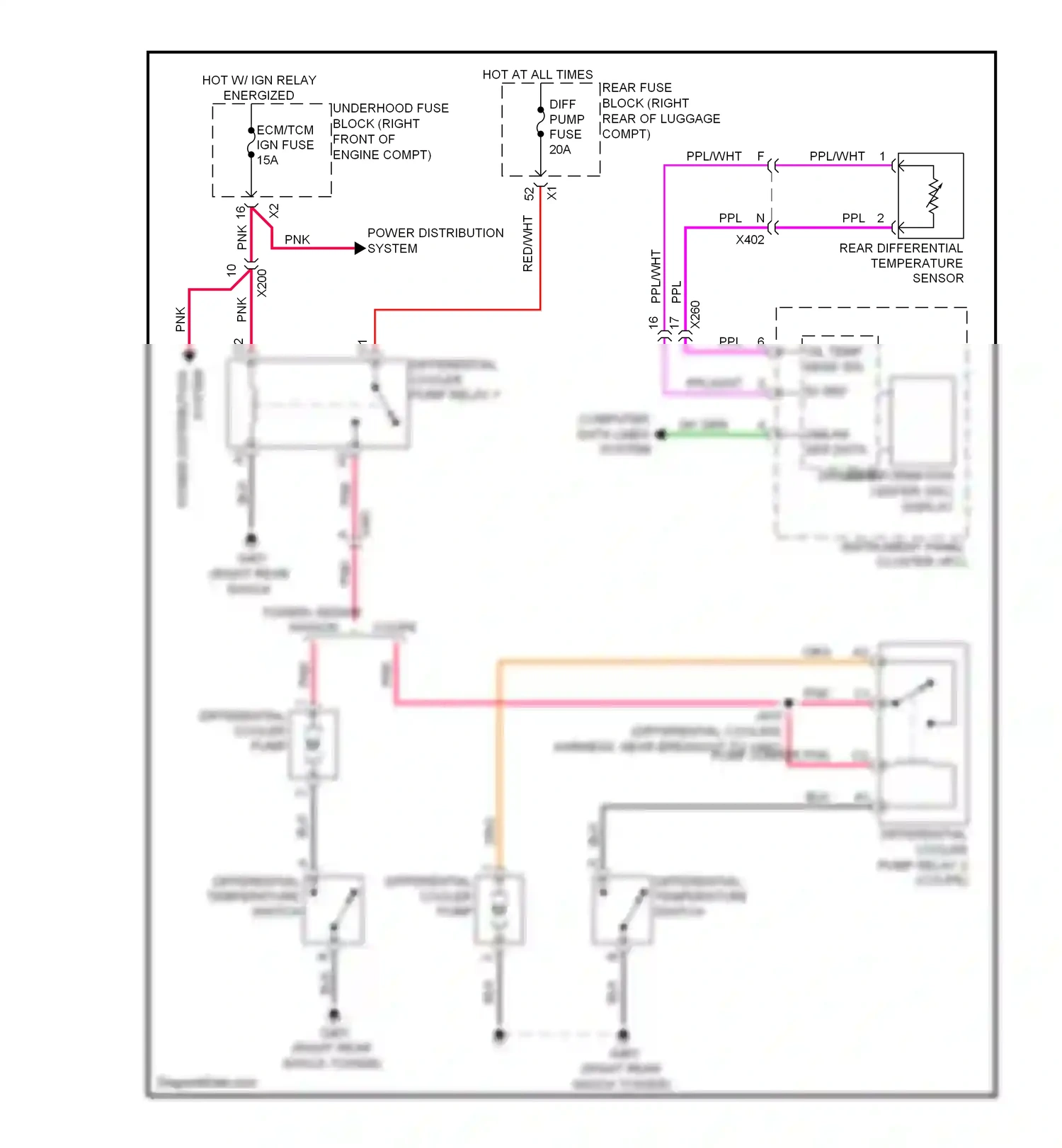 Cadillac CTS II (2007-2014) computer data lines system wiring diagram  (67 of 76)