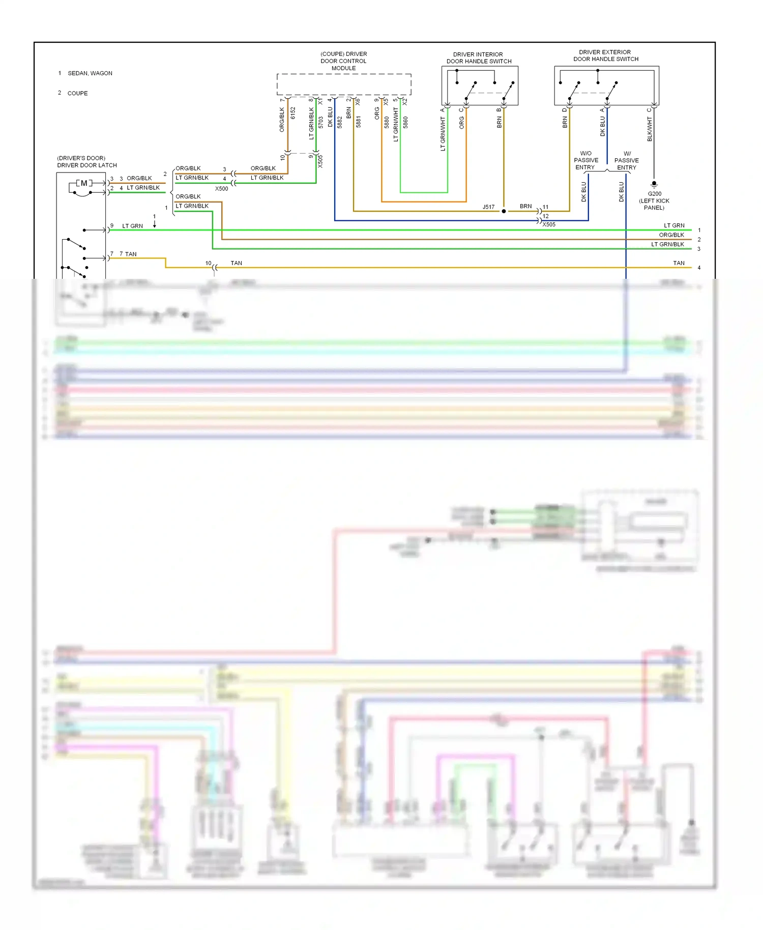 Cadillac CTS II (2007-2014) computer data lines system wiring diagram  (8 of 76)