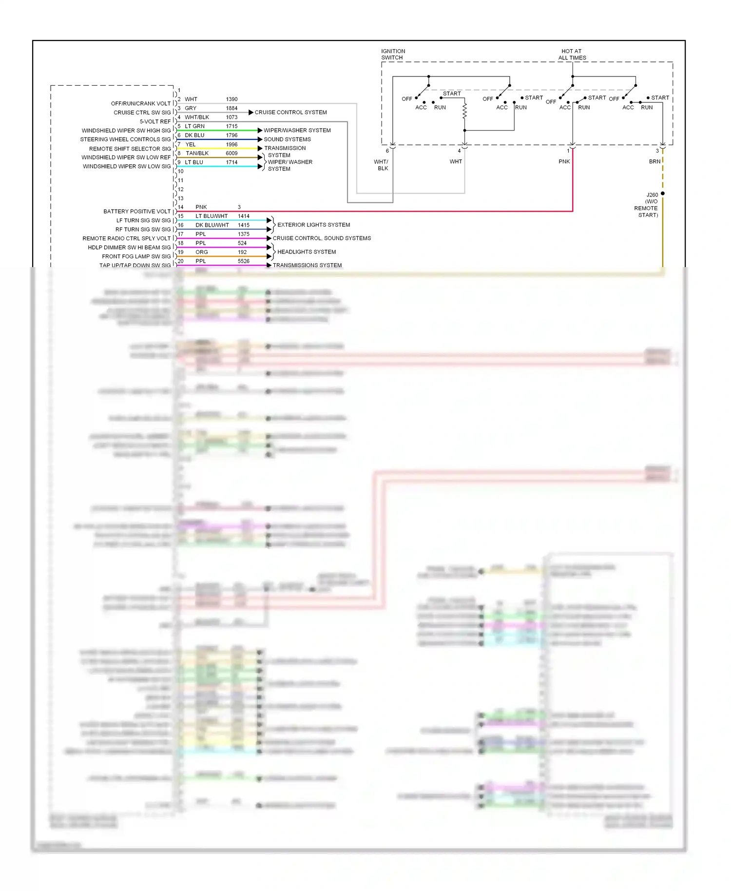 Cadillac CTS II (2007-2014) computer data lines system wiring diagram  (6 of 76)