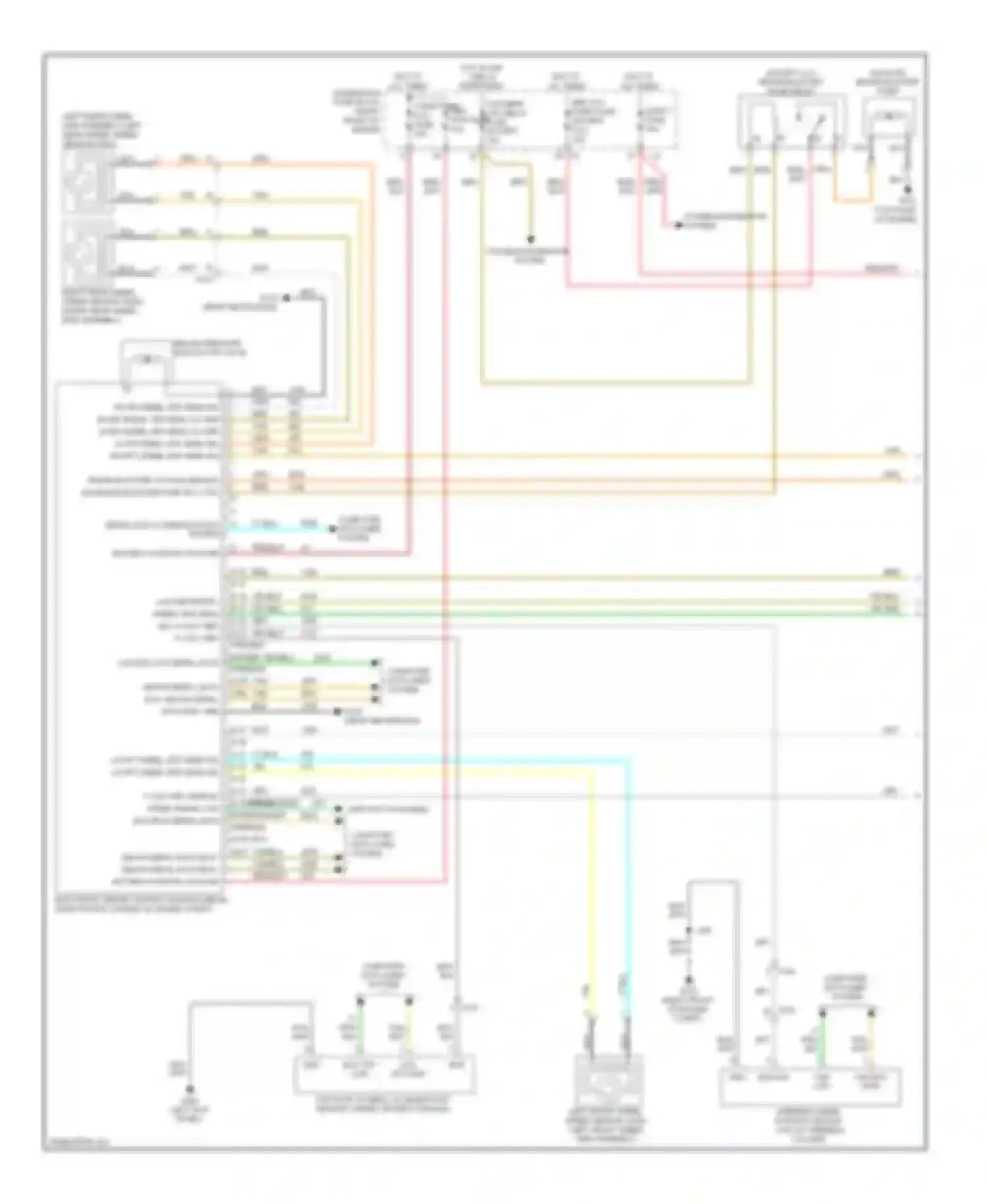 Wiring diagram gry/blk for Cadillac CTS II (2007-2014) (1 of 19)