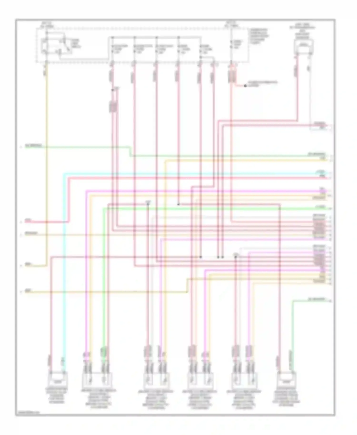 Wiring diagram heated oxygen sensor for Cadillac CTS II (2007-2014) (2 of 2)