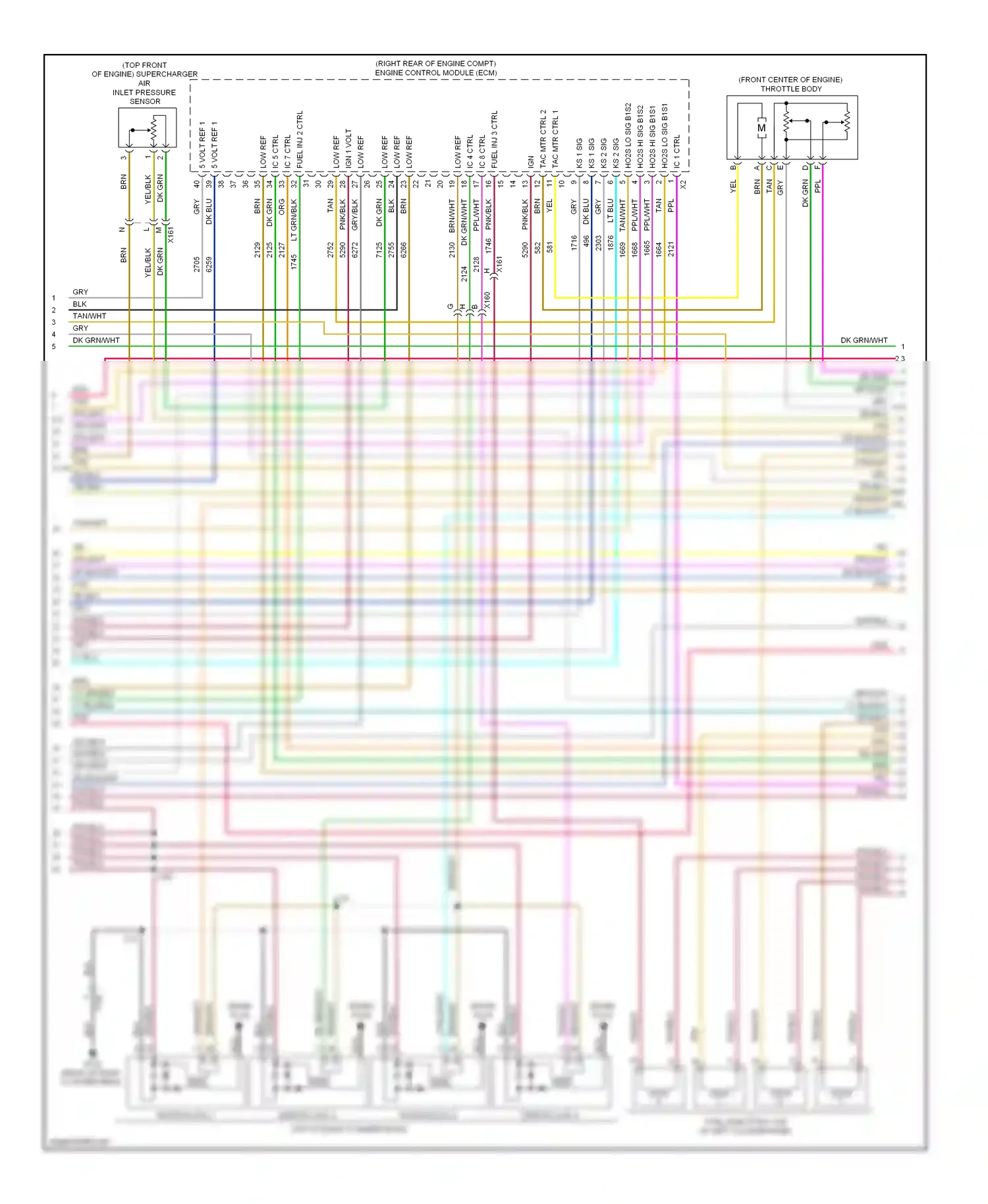 Cadillac CTS II (2007-2014) ic 7 ctrl wiring diagram  (1 of 1)