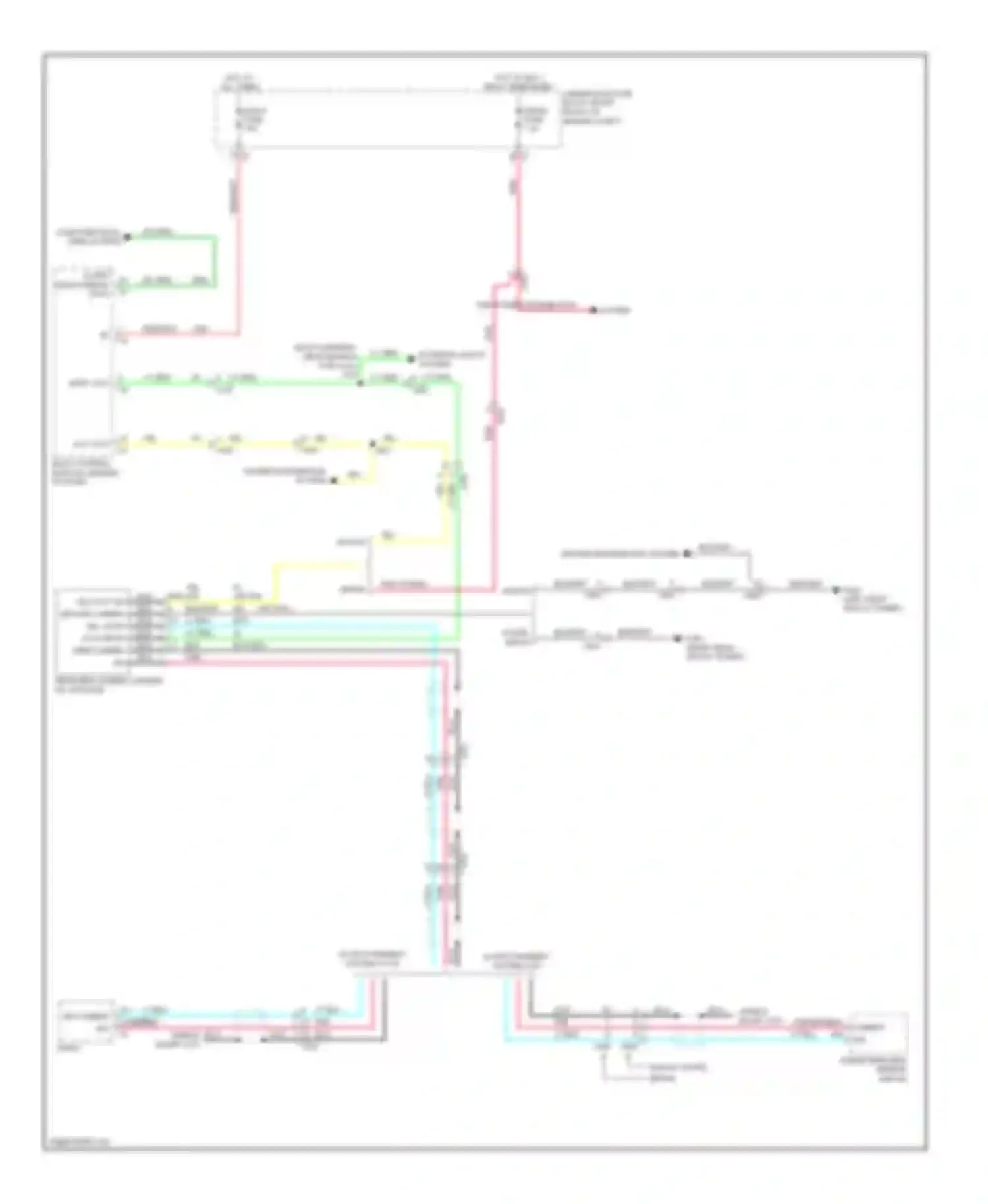 Wiring diagram ign volt sig ground camera sig - supp volt drain wire camera sig + for Cadillac CTS II (2007-2014) (1 of 1)