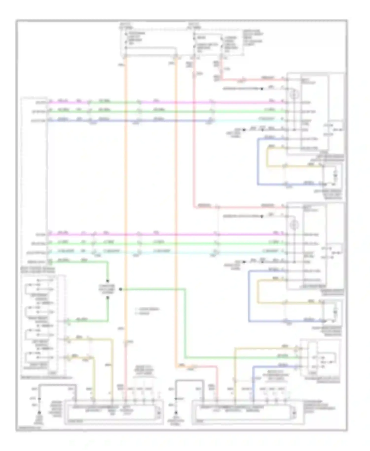 Wiring diagram lr up sig for Cadillac CTS II (2007-2014) (1 of 1)