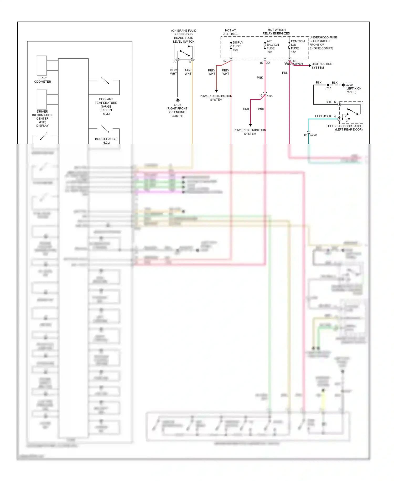 Cadillac CTS II (2007-2014) transmissions system computer data lines system wiring diagram  (1 of 1)