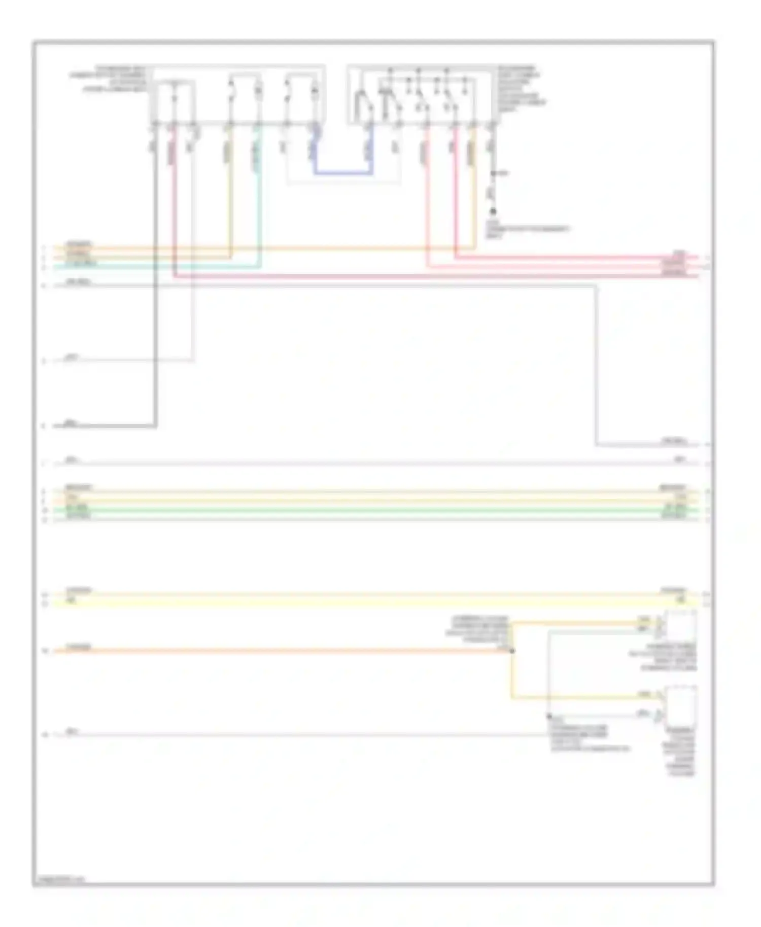 DTS Cadillac I (2005-2011): Memory seat circuit (2 of 3)