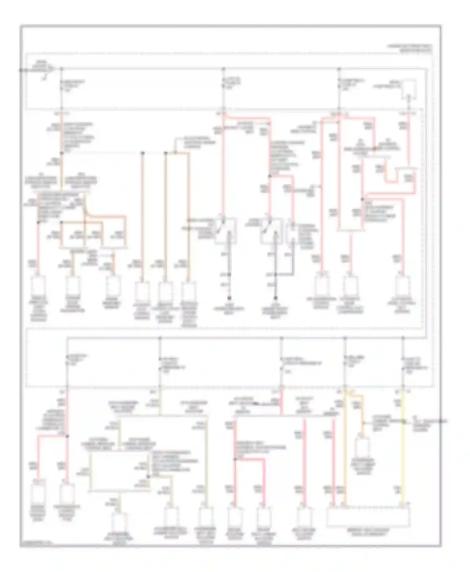 DTS Cadillac I (2005-2011): Power distribution circuit (5 of 5)