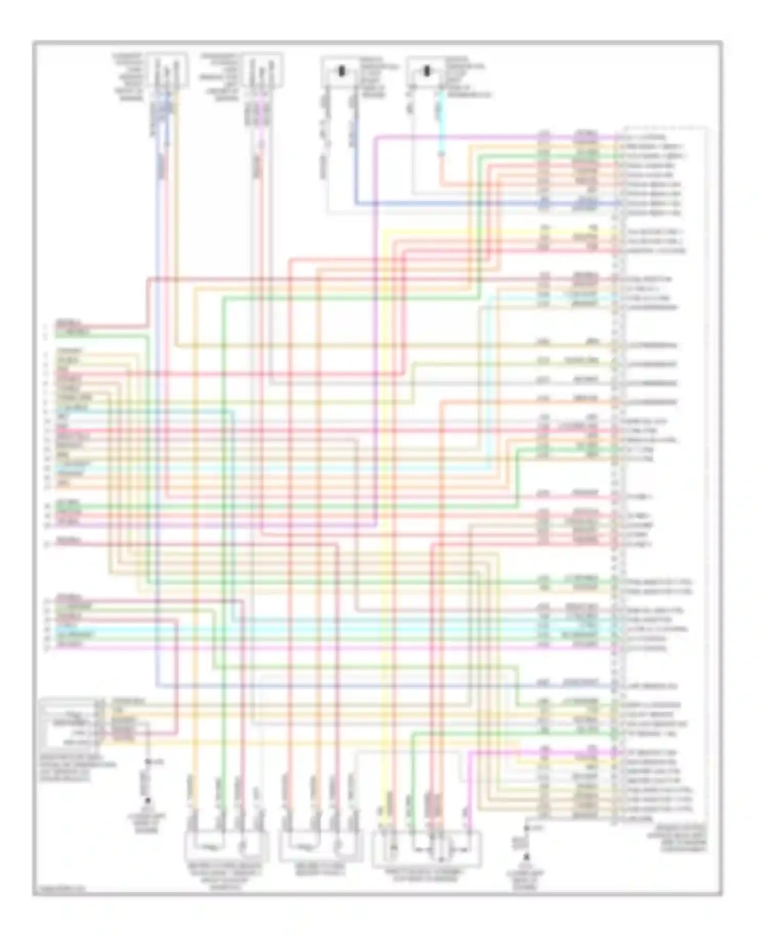 Wiring diagram heated oxygen sensor for Cadillac DTS I (2005-2011) (2 of 4)