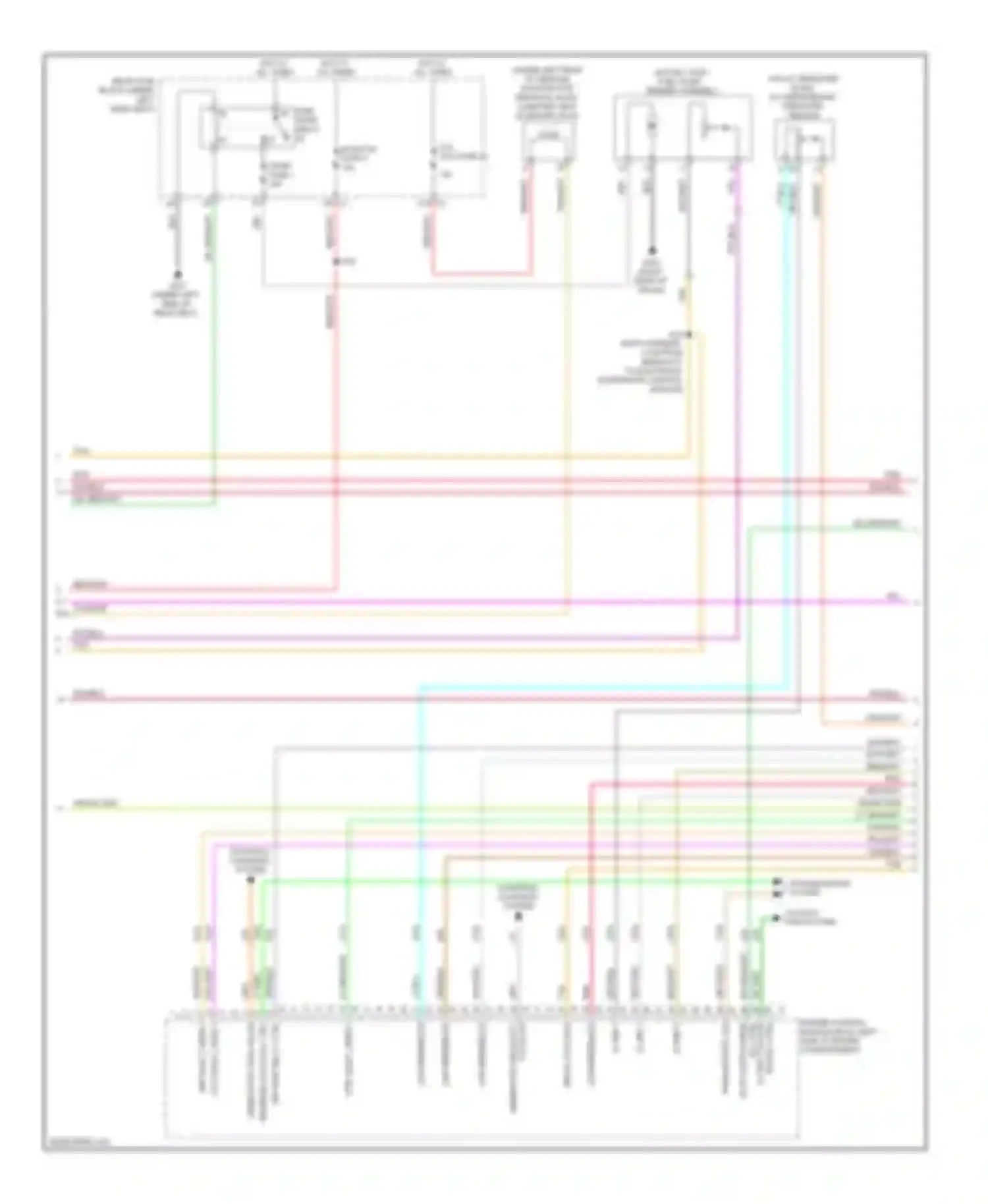 Wiring diagram red/wht for Cadillac DTS I (2005-2011) (8 of 15)