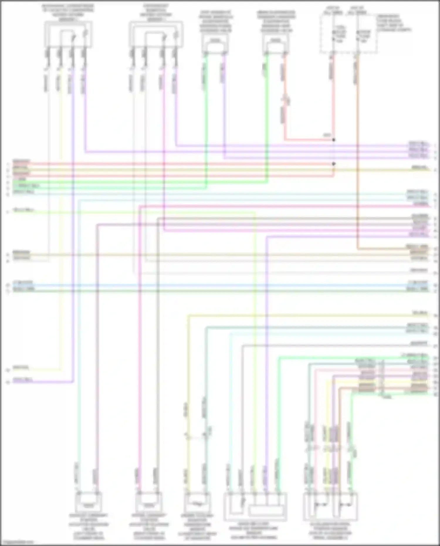 ELR Cadillac I facelift (2015-2016): Wiring diagram engine performance 1.4l vin 4, engine controls circuit (2 of 6)