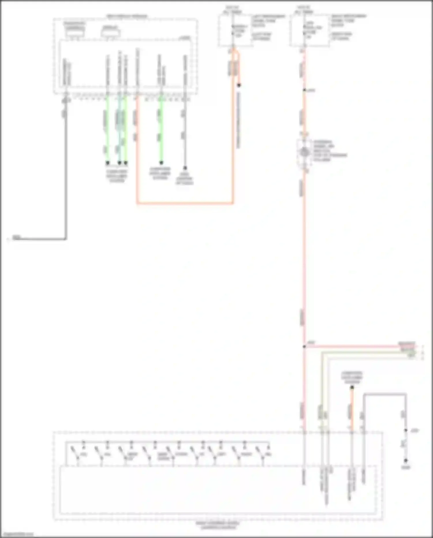 ELR Cadillac I facelift (2015-2016): Navigation circuit (3 of 5)