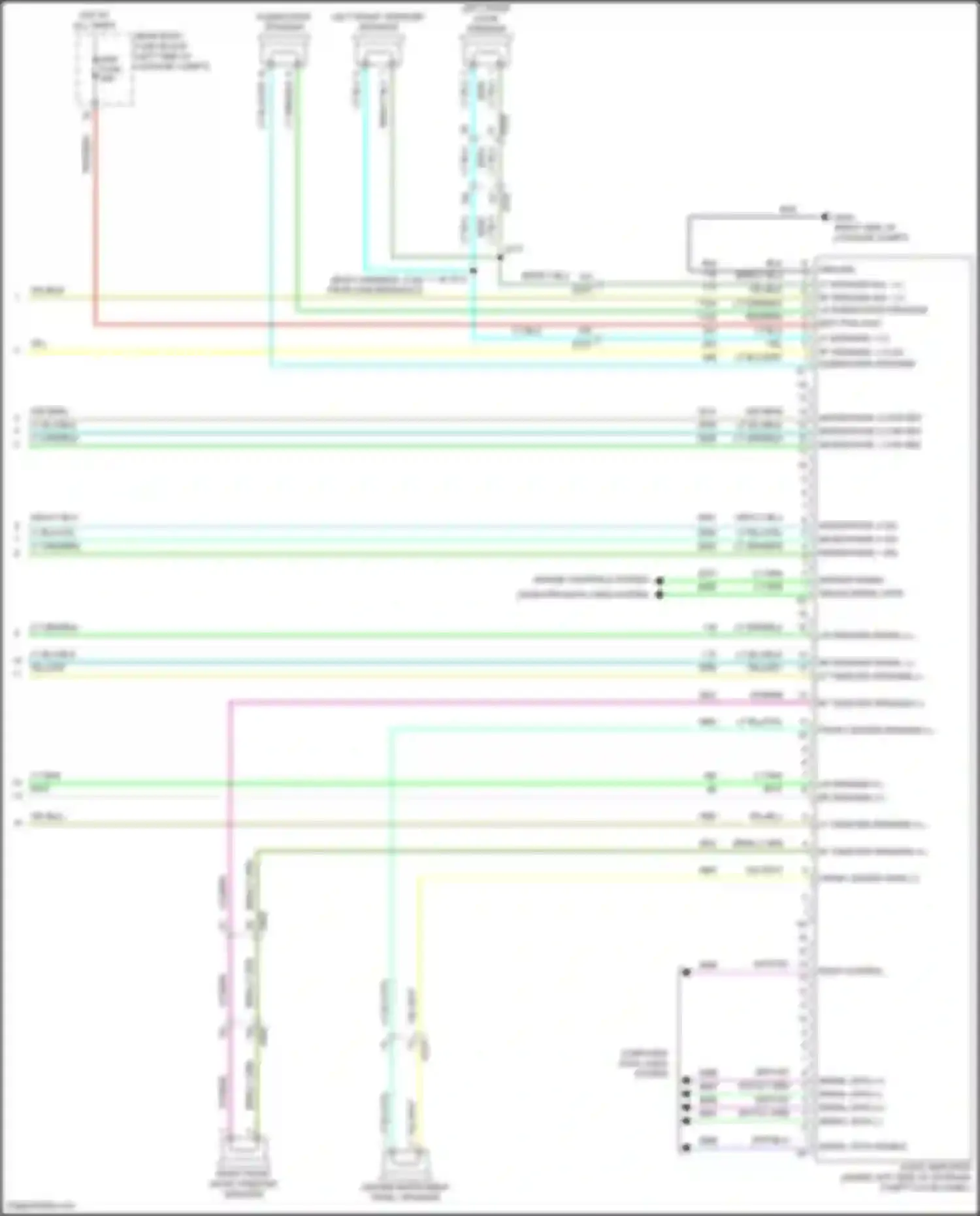 ELR Cadillac I facelift (2015-2016): Radio circuit (5 of 5)