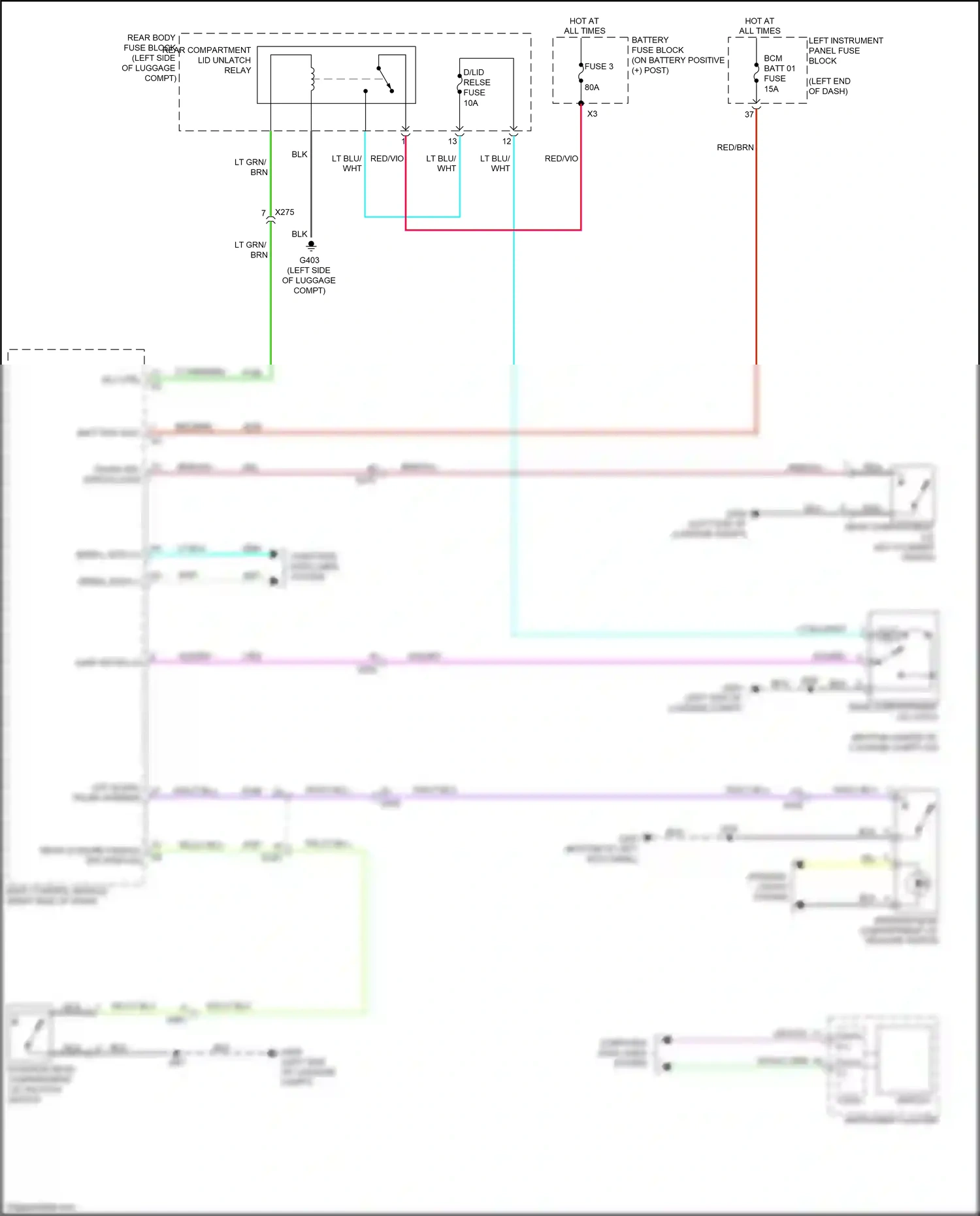 Cadillac ELR I facelift (2015-2016) computer data lines system wiring diagram  (60 of 74)