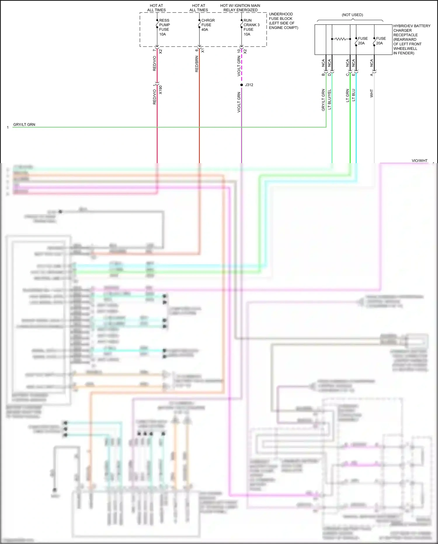 Cadillac ELR I facelift (2015-2016) computer data lines system wiring diagram  (69 of 74)
