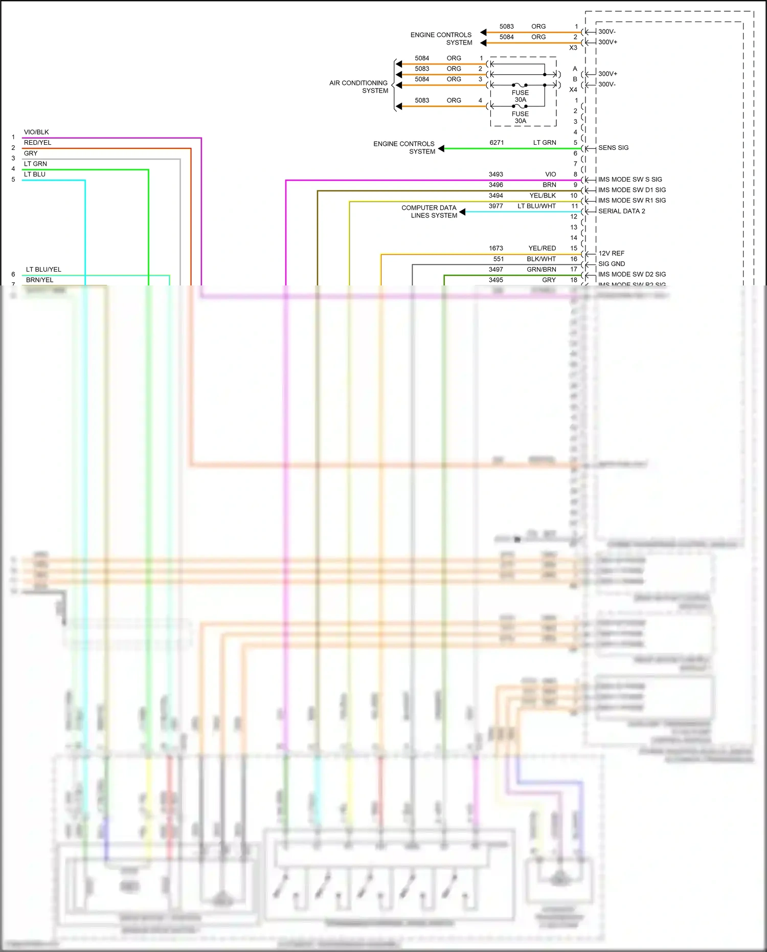 Cadillac ELR I facelift (2015-2016) computer data lines system wiring diagram  (59 of 74)