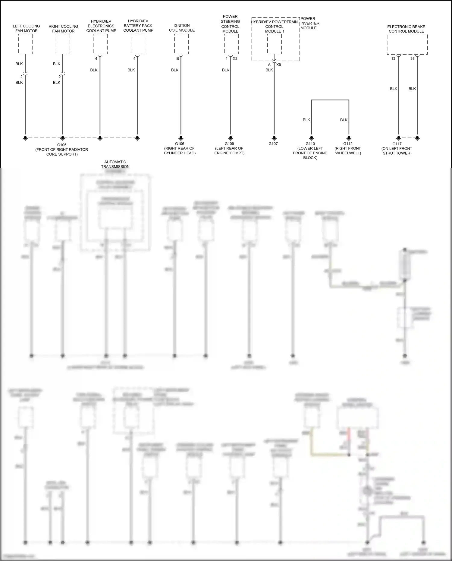 Cadillac ELR I facelift (2015-2016) engine control module wiring diagram  (5 of 11)