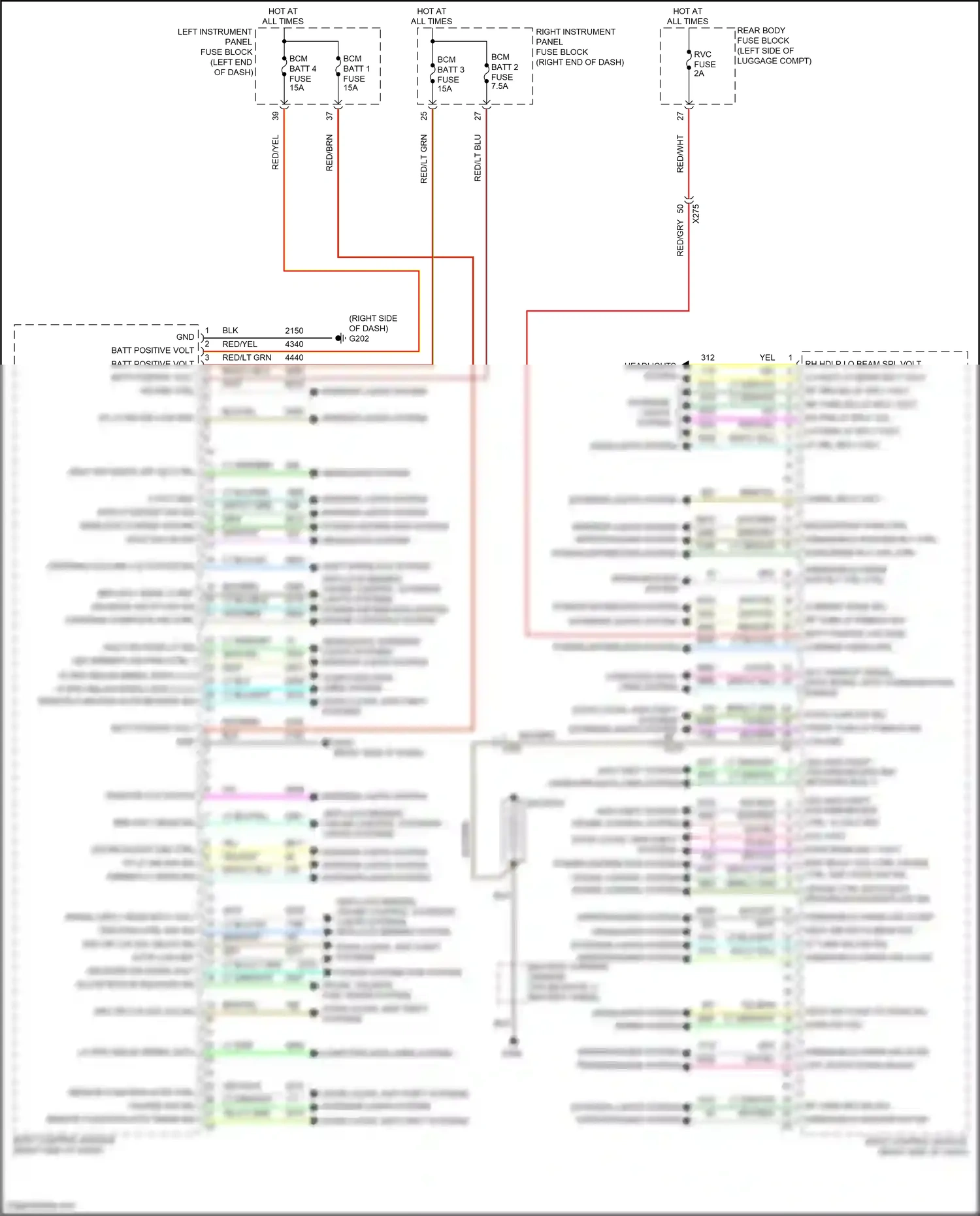 Cadillac ELR I facelift (2015-2016) shift interlock system wiring diagram  (1 of 4)
