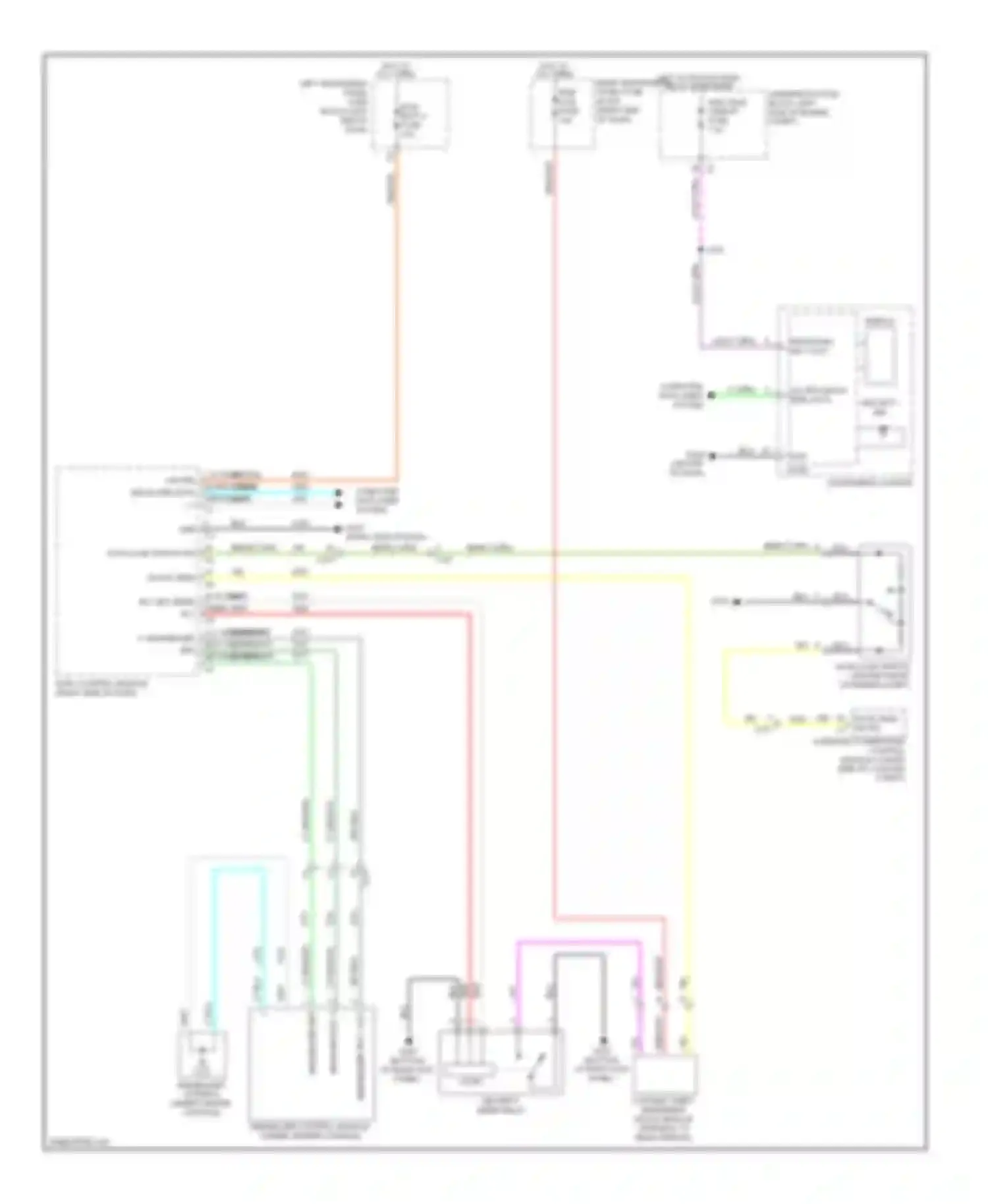 ELR Cadillac I (2013-2015): Pass-key circuit