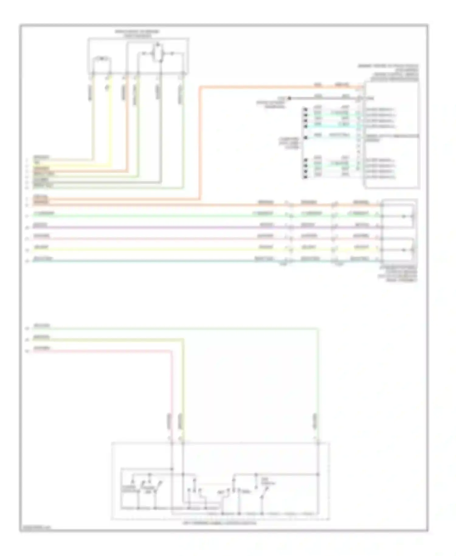 ELR Cadillac I (2013-2015): Cruise control circuit (2 of 2)