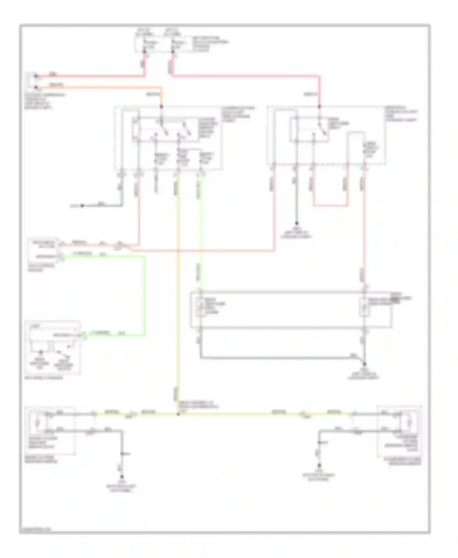 ELR Cadillac I (2013-2015): Defoggers circuit