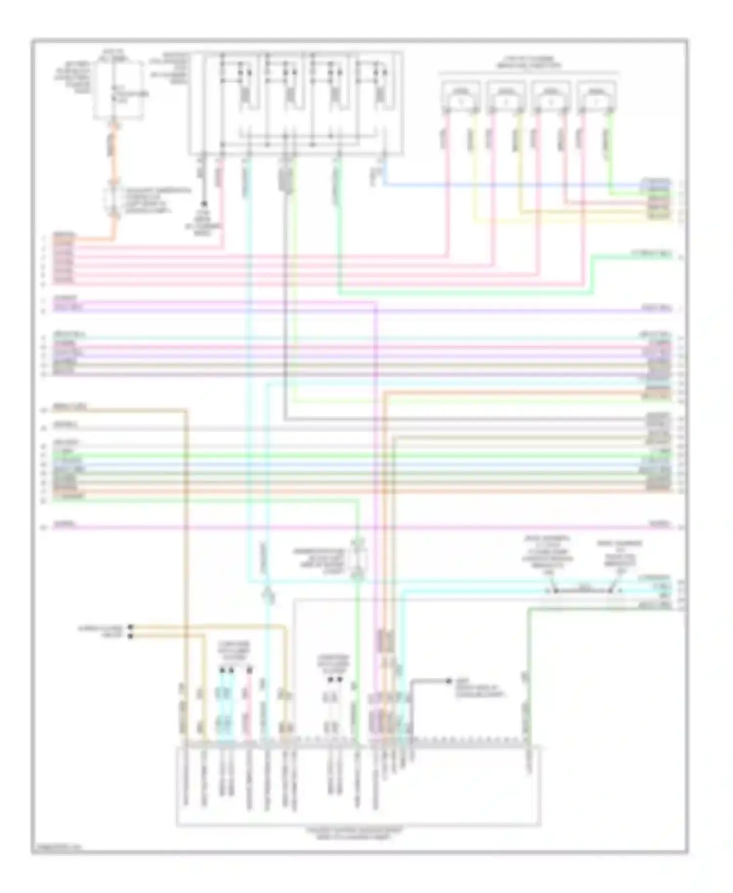 ELR Cadillac I (2013-2015): Wiring diagram engine performance 1.4l, engine controls circuit (4 of 6)