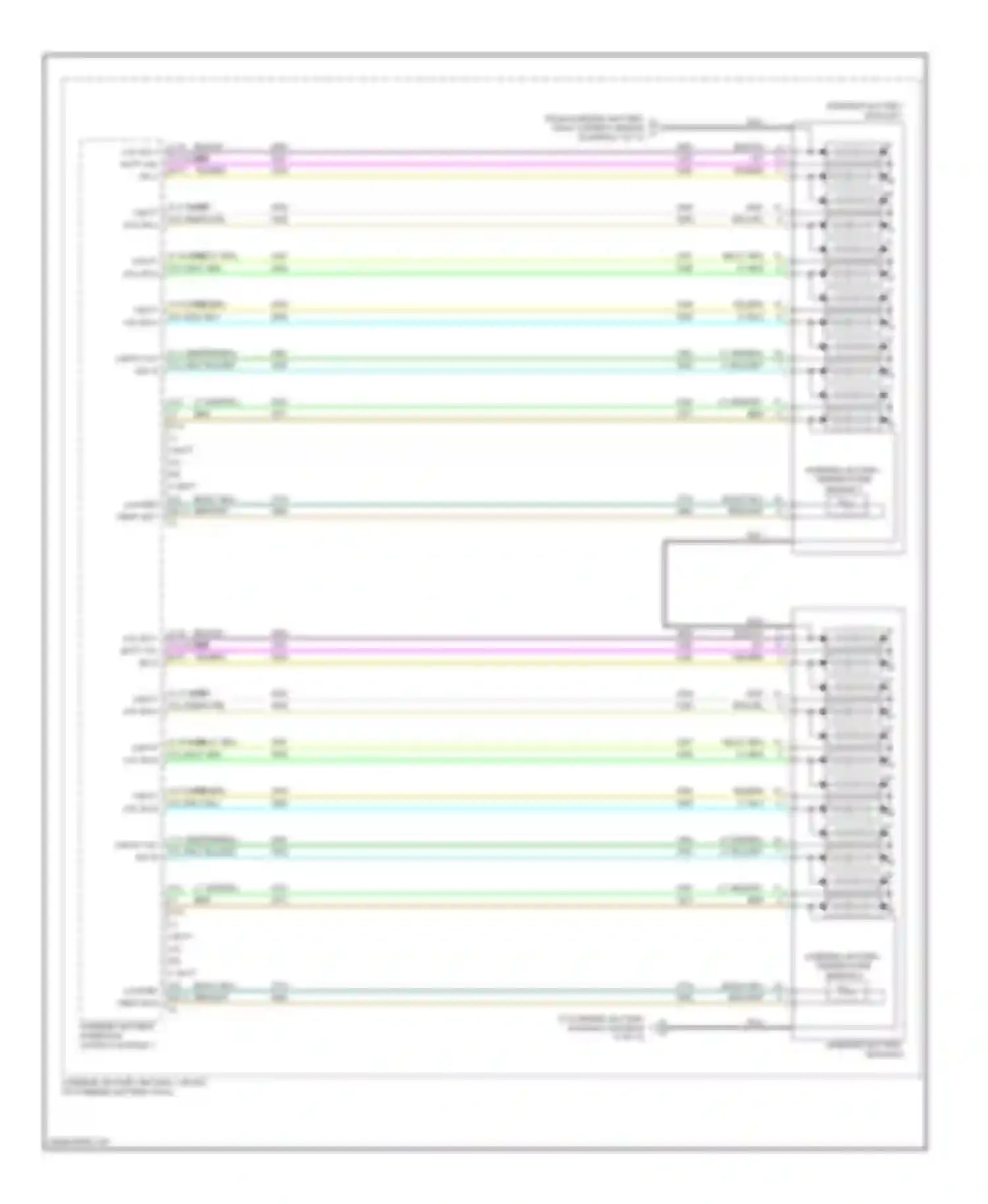 ELR Cadillac I (2013-2015): Wiring diagram engine performance 1.4l, hybrid system circuit (12 of 13)