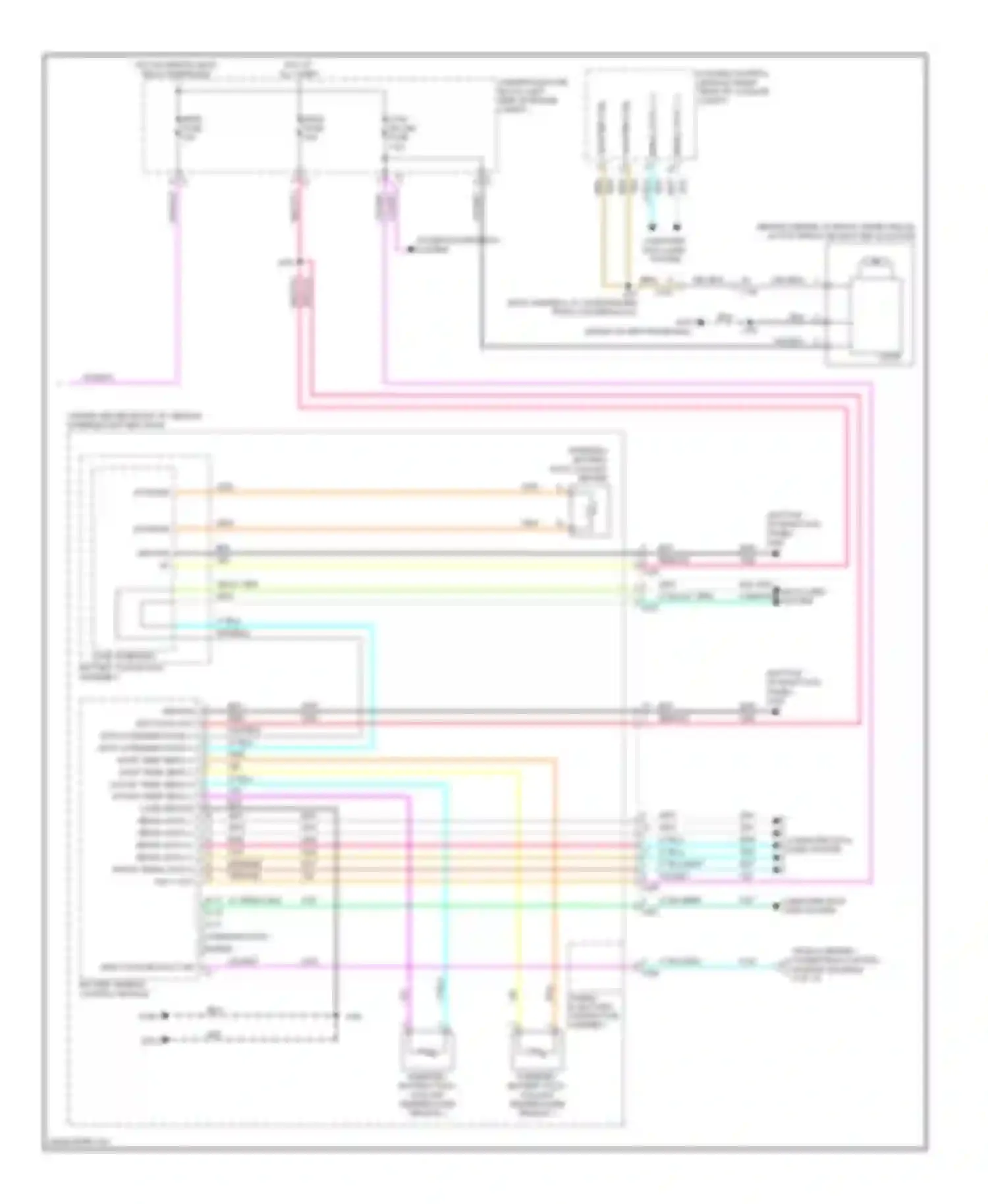 ELR Cadillac I (2013-2015): Wiring diagram engine performance 1.4l, hybrid system circuit (6 of 13)