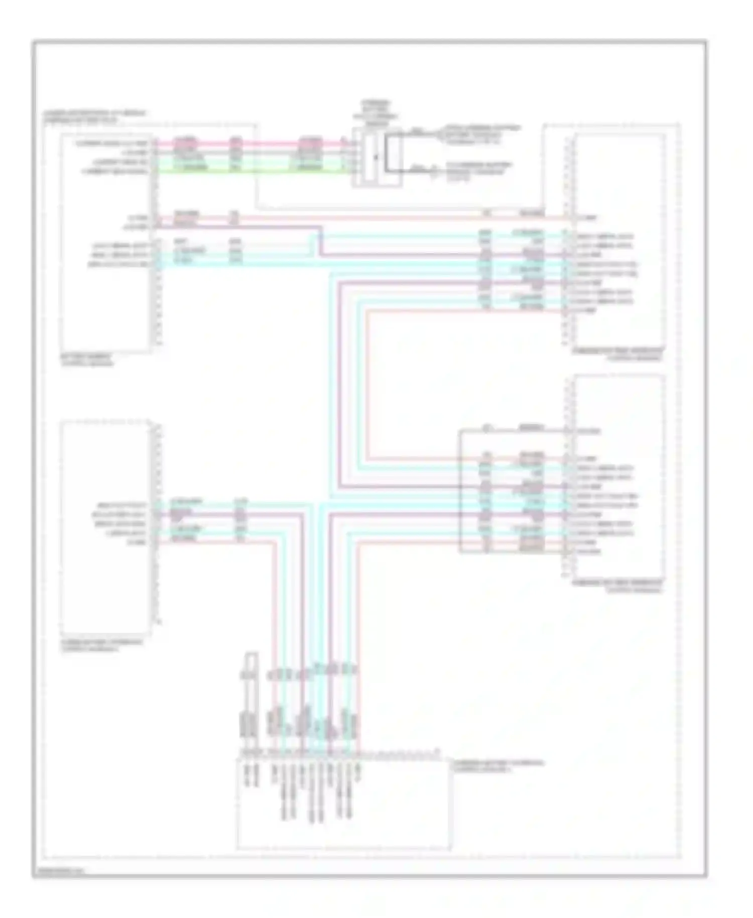 ELR Cadillac I (2013-2015): Wiring diagram engine performance 1.4l, hybrid system circuit (7 of 13)